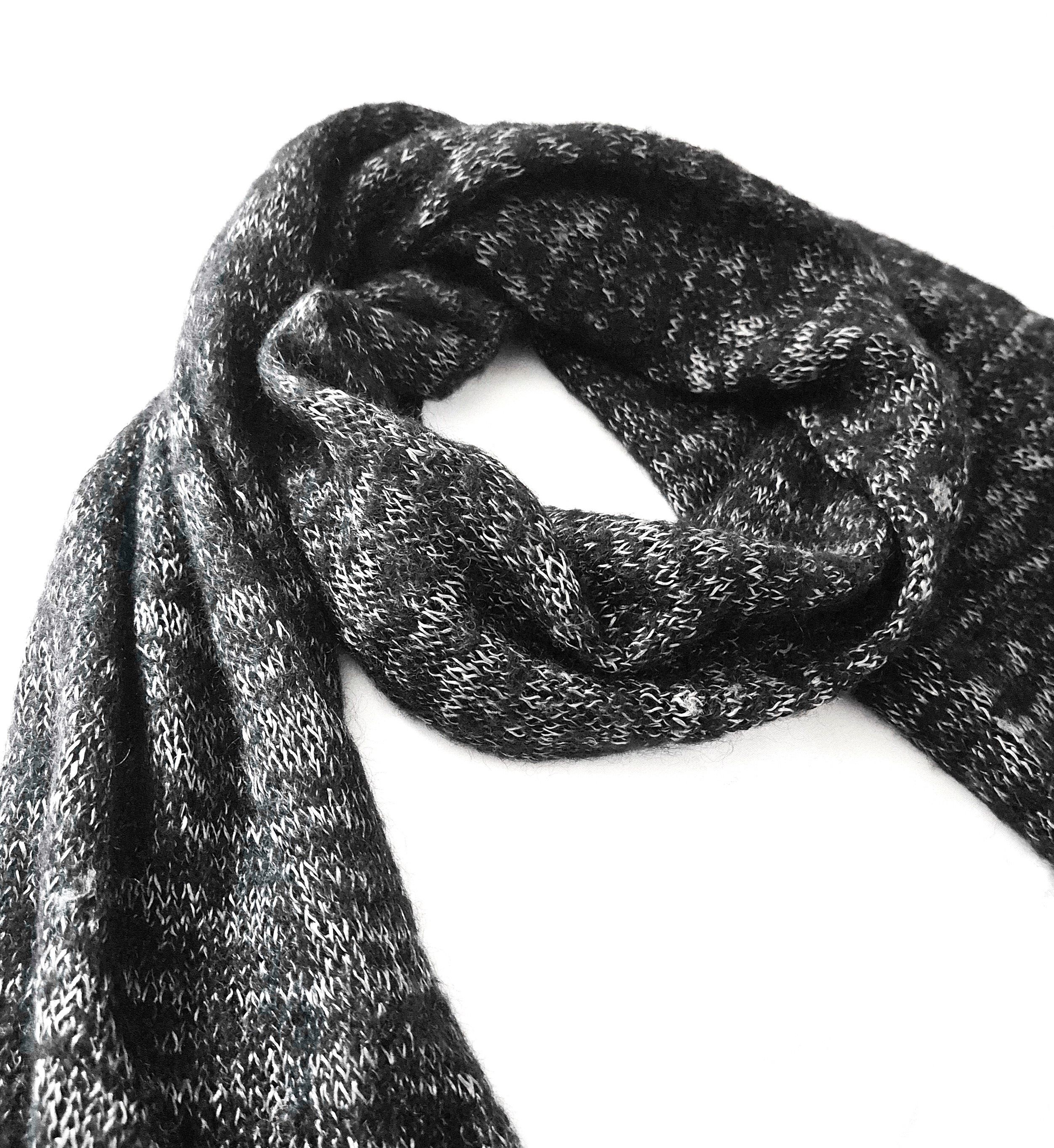 Isabel Benenato Mohair Wool Scarf Size ONE SIZE - 5 Thumbnail