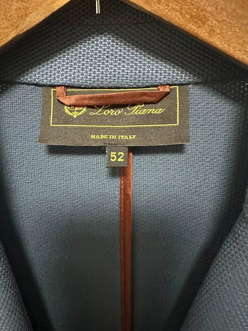 Loro Piana LORO PIANA Silk suit jacket Size US XL / EU 56 / 4 - 2 Thumbnail