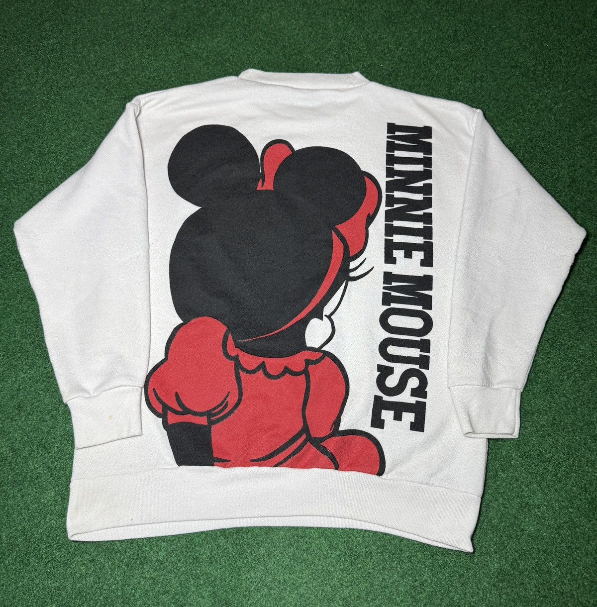 Disney × Vintage Vintage 80s 90s Disney Minnie Mouse Double Sided Sweatshirt Size US L / EU 52-54 / 3 - 5 Thumbnail