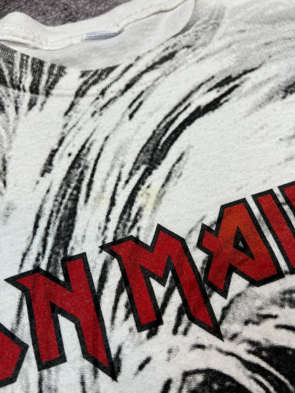 Iron Maiden Vintage Iron Maiden Over Print Tee Size US XL / EU 56 / 4 - 11 Thumbnail