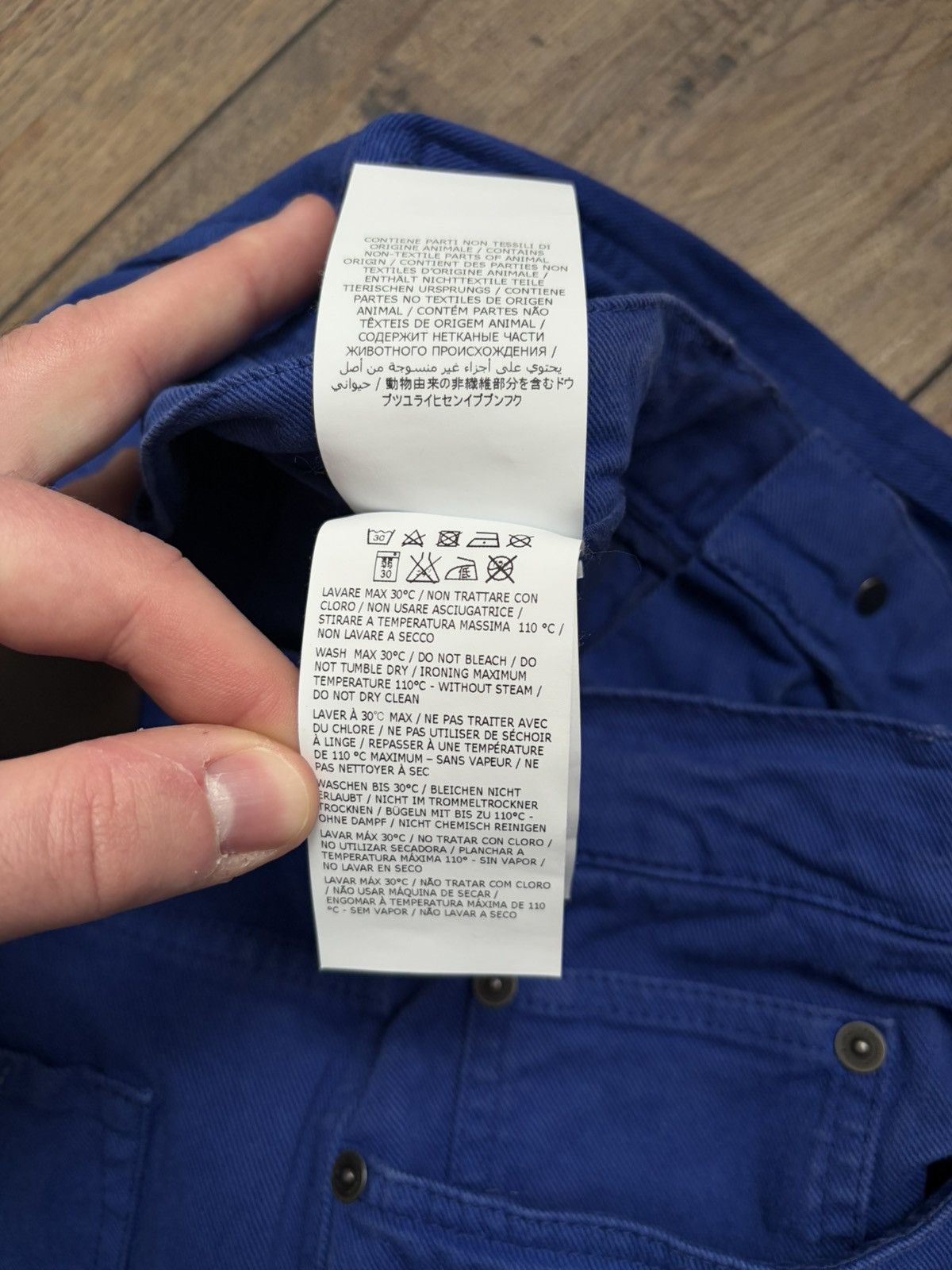 Salvatore Ferragamo Salvatore Ferragamo Blue Denim Pants Size US 34 / EU 50 - 7 Thumbnail