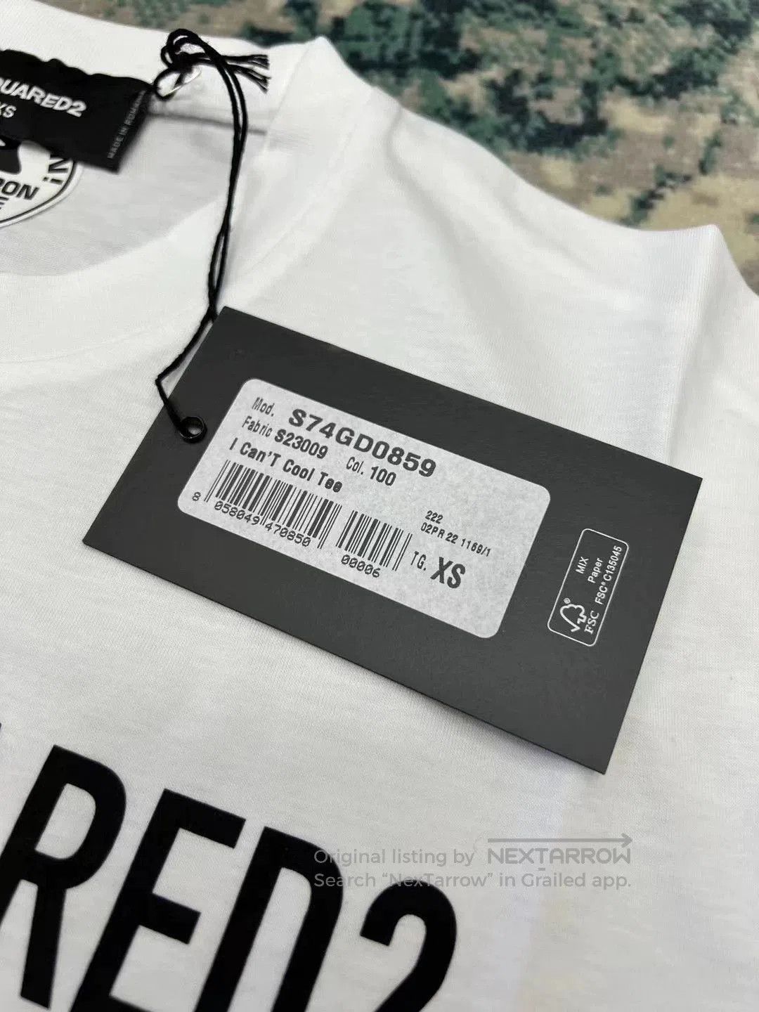 Dsquared2 dsquared2 black short sleeve t. Size US XS / EU 42 / 0 - 7 Thumbnail