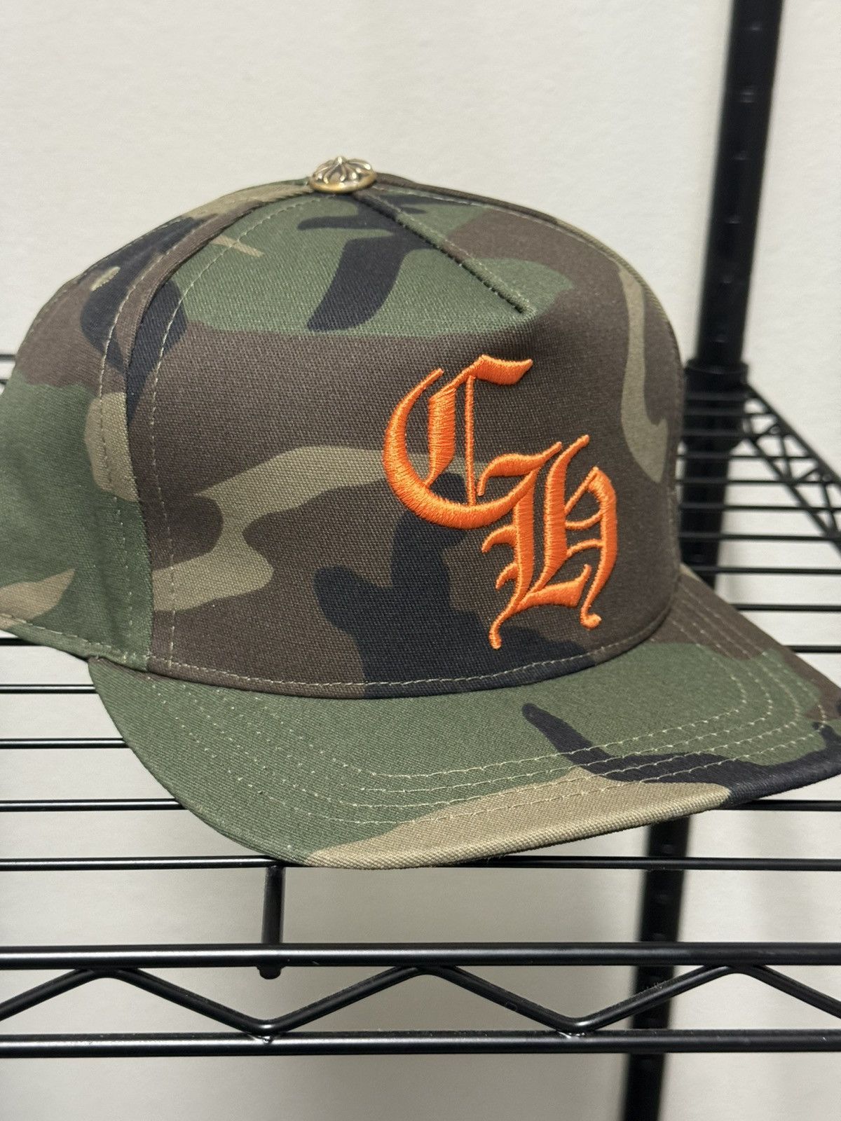 Chrome Hearts Chrome Hearts Camo CH Hat camo/orange Size ONE SIZE - 1 Thumbnail