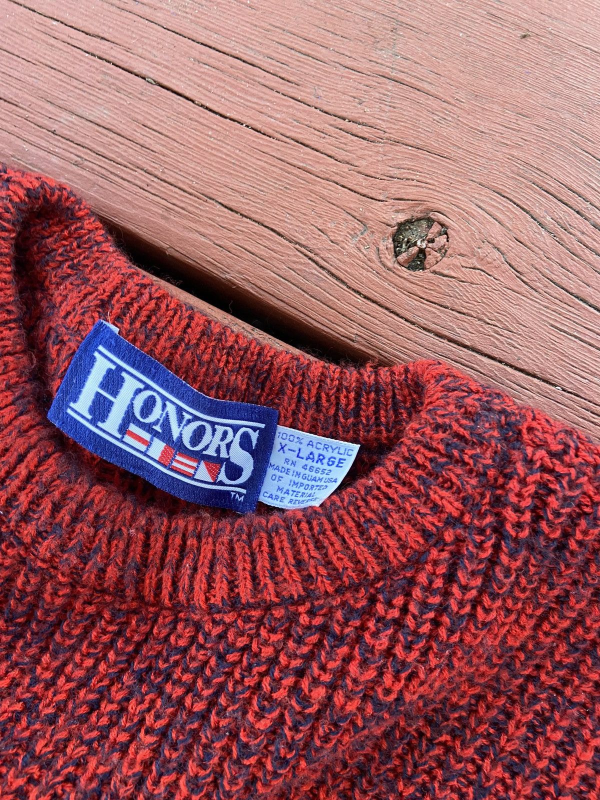Vintage Vintage knit striped sweater Size US XL / EU 56 / 4 - 3 Thumbnail