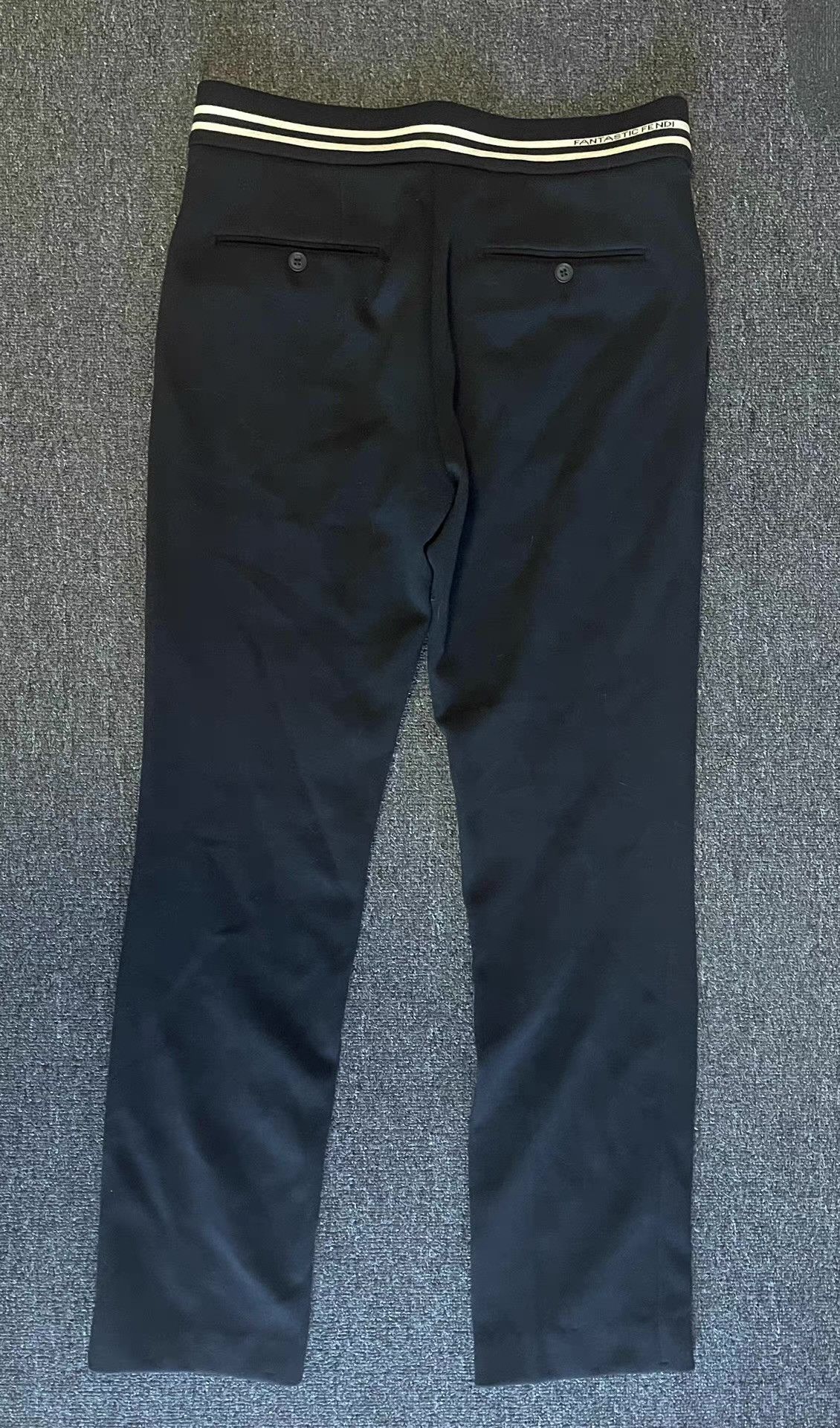 Fendi Fendi black casual pants Q4 Size US 34 / EU 50 - 4 Thumbnail