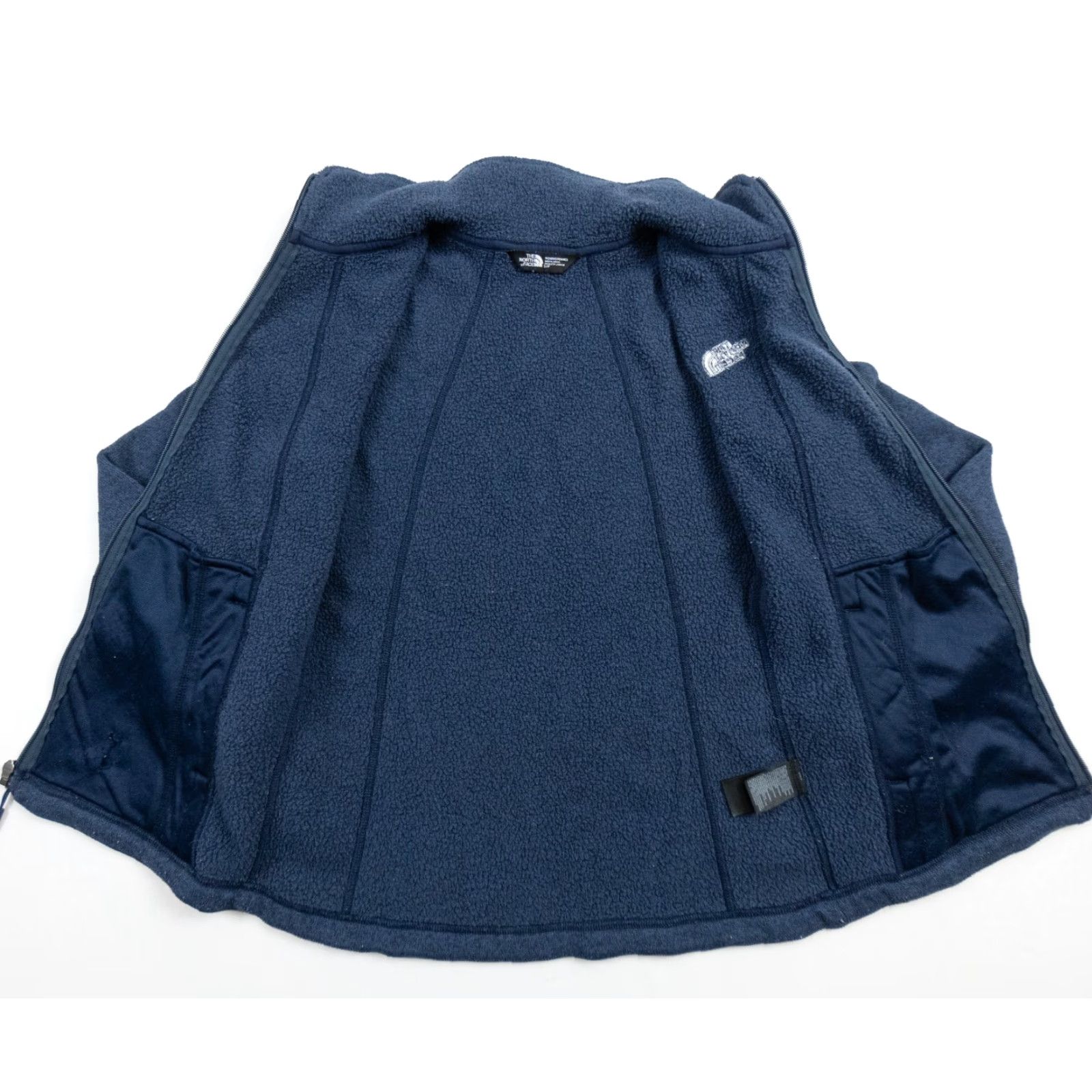 The North Face The North Face Women's Jacket Small Blue Fleece Full Zip Casual Outdoor Logo Embroidered Womens Size S / US 4 / IT 40 - 6 Thumbnail