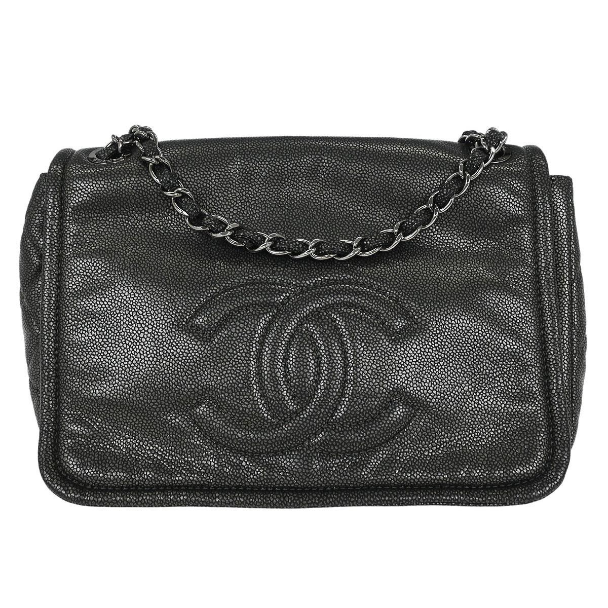 Chanel Chanel Timeless Accordion Flap Bag Caviar Size ONE SIZE - 1 Thumbnail
