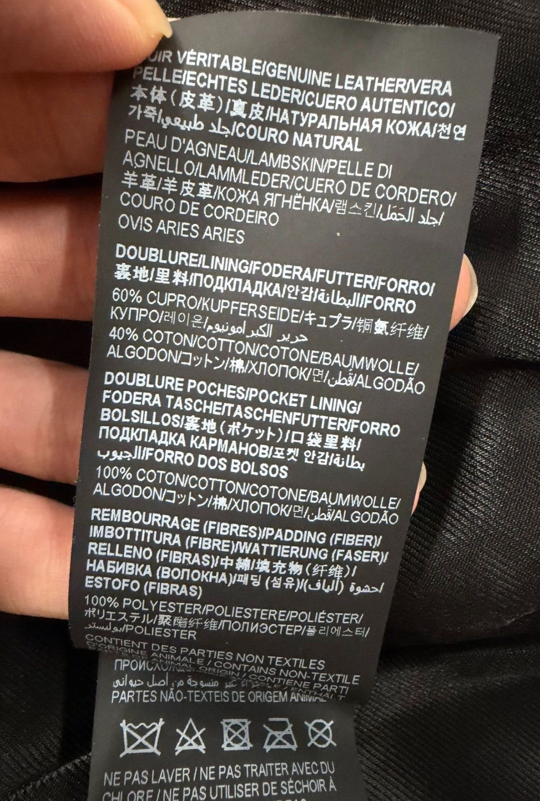 Saint Laurent Paris Saint Laurent SLP L01 Moto Zipper Leather Jacket Sz. 38 Size S / US 4 / IT 40 - 5 Thumbnail