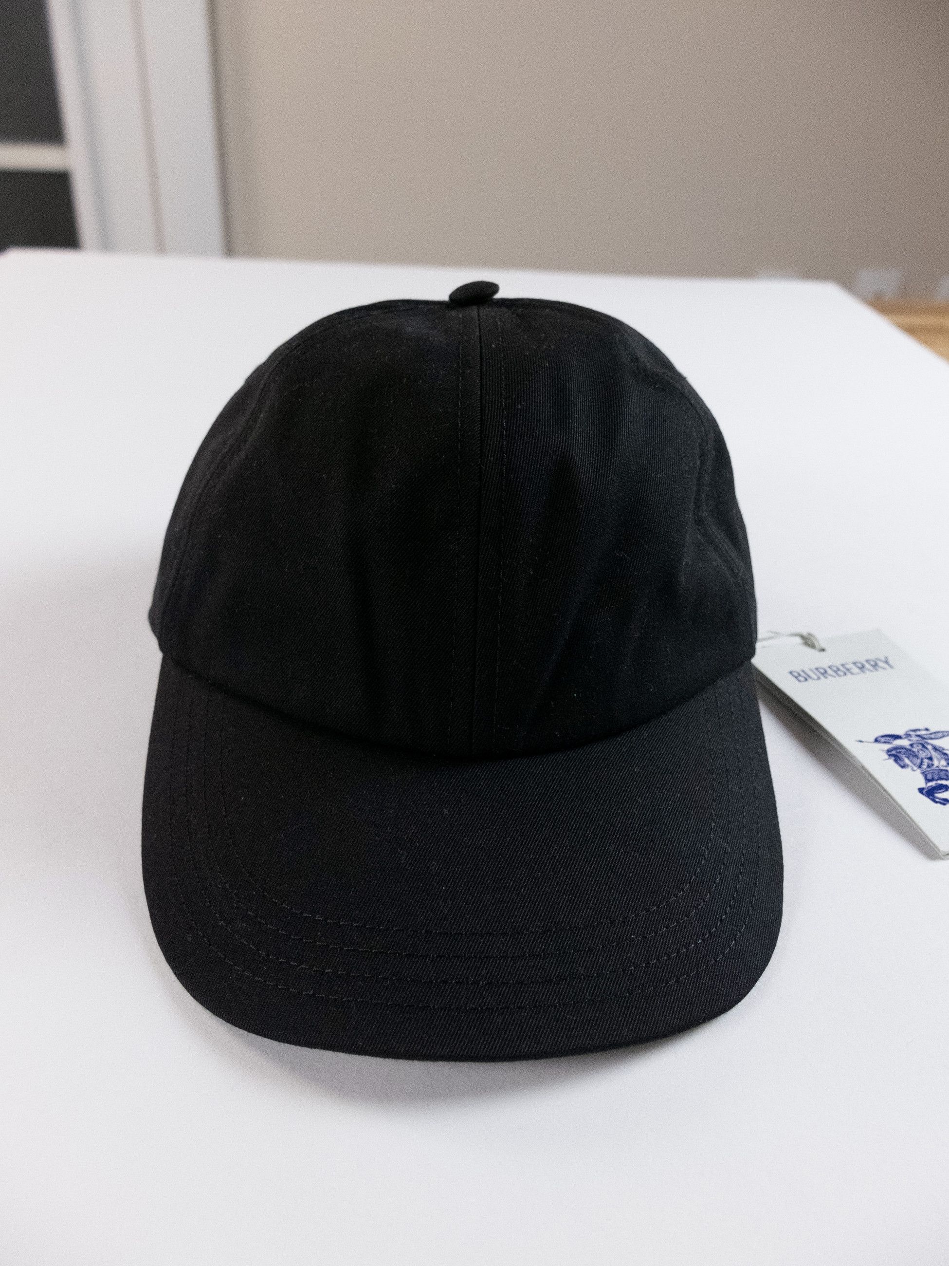 Burberry BURBERRY black baseball cap w IP check details Medium Size ONE SIZE - 4 Thumbnail