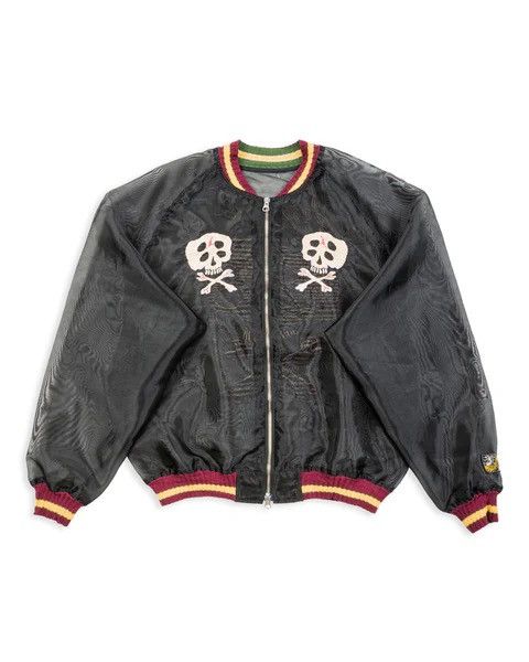 Kapital Kapital Sheer Pearl Souvenir Jacket (Rain SKULL) Size US M / EU 48-50 / 2 - 2 Thumbnail