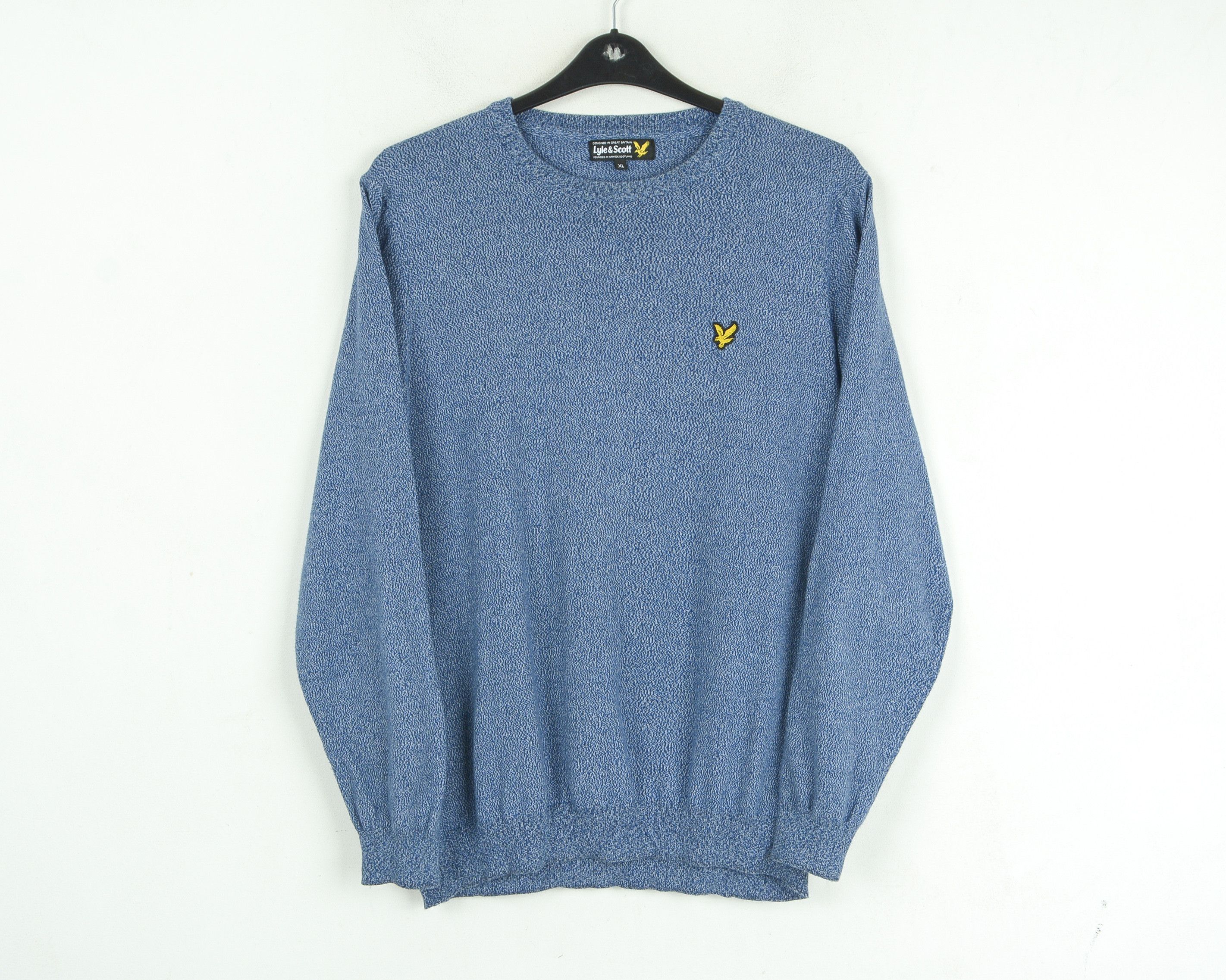 Lyle & Scott Sweatshirt Sweater Jumper XL Pullover Crew Neck Thin Knit Size US XL / EU 56 / 4 - 1 Thumbnail