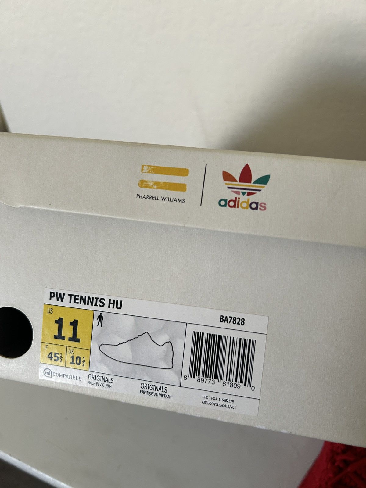 Adidas × Pharrell Adidas Pharrell HU Sneakers Size US 11 / EU 44 - 6 Thumbnail