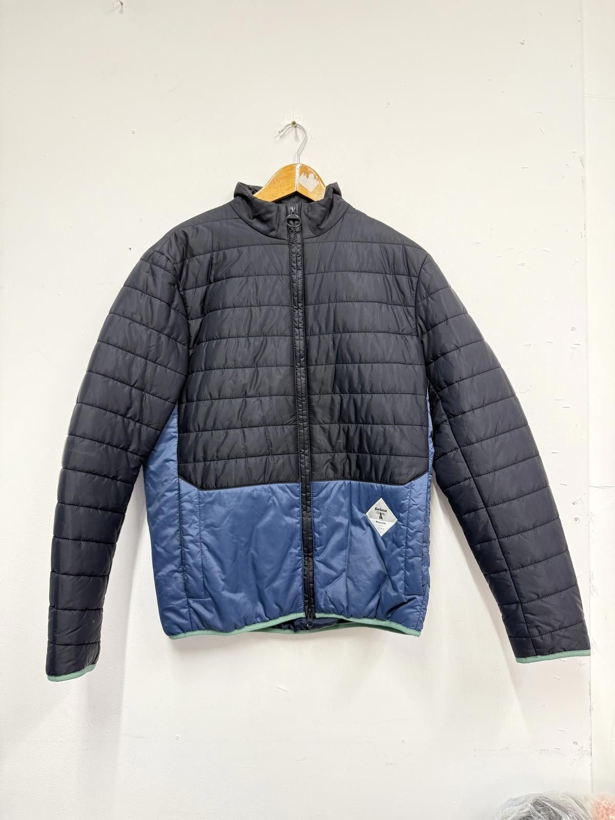 Barbour Barbour Quilted Jacket Size 5 Navy and Blue Size US S / EU 44-46 / 1 - 1 Thumbnail