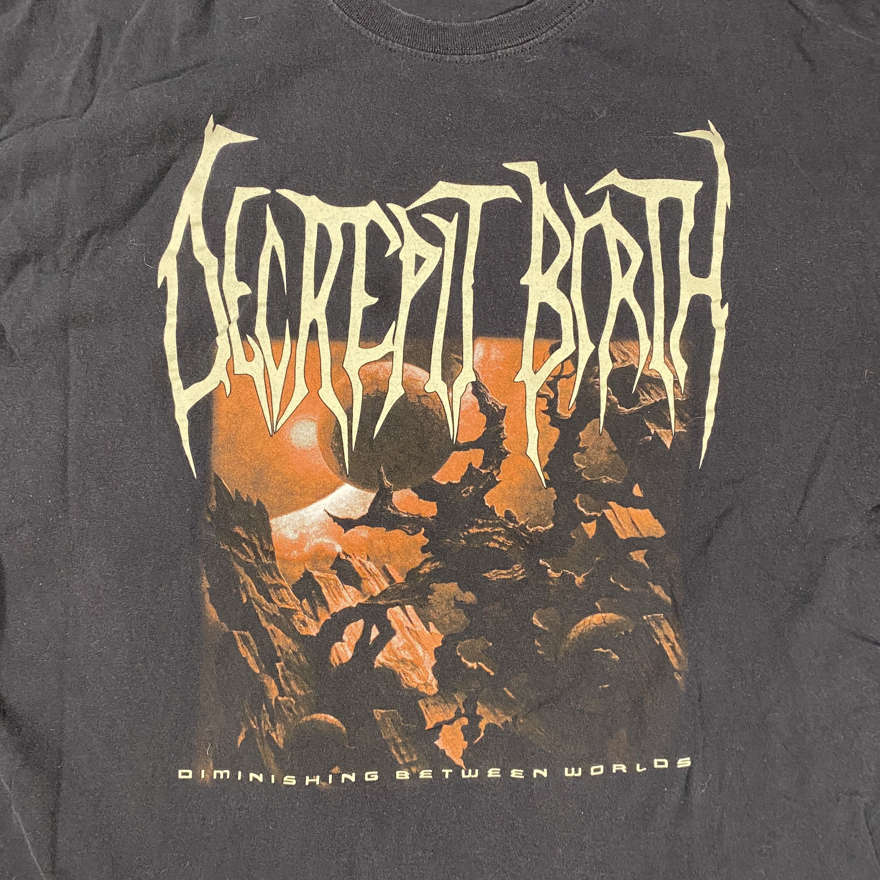 Vintage Vintage Y2K Decrepit Birth Band T-Shirt Tee Black Size US XXL / EU 58 / 5 - 3 Thumbnail