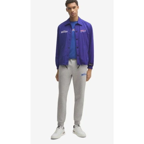 Hugo Boss BOSS NFL Buffalo Bills Team Logo Mens Blue Pockets Windbreak Size US XXL / EU 58 / 5 - 16 Thumbnail
