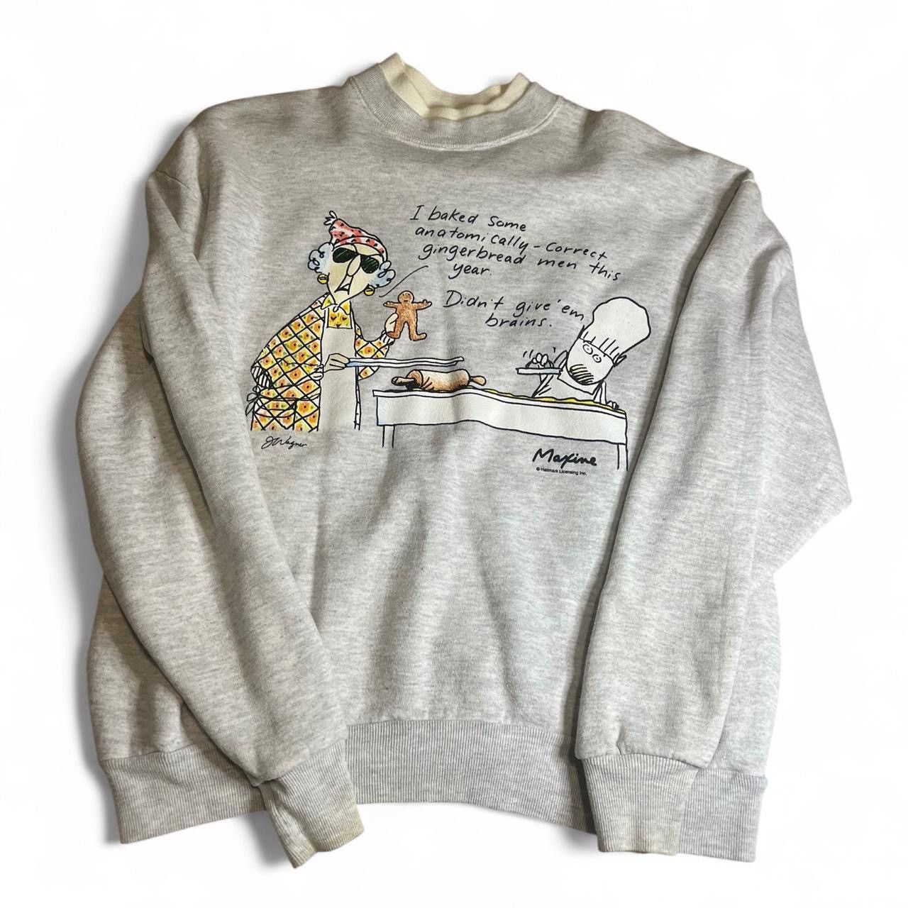 Vintage Vintage Grey Crewneck Size L / US 10 / IT 46 - 1 Thumbnail