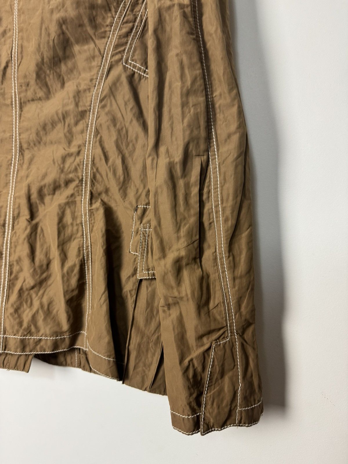 Moncler Moncler Light Brown Utility Jacket Luxury Designer Size M / US 6-8 / IT 42-44 - 8 Thumbnail