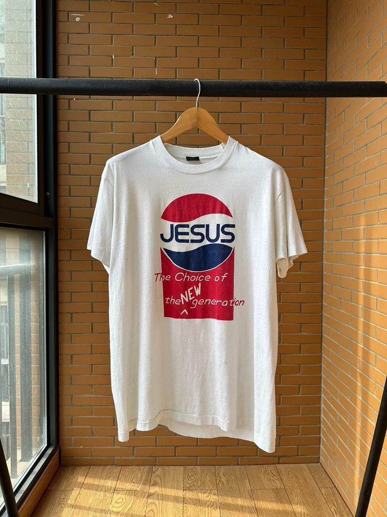 Vintage Vintage Vintage Tee 90s JESUS 2505-Nextarrow Size US XL / EU 56 / 4 - 1 Thumbnail