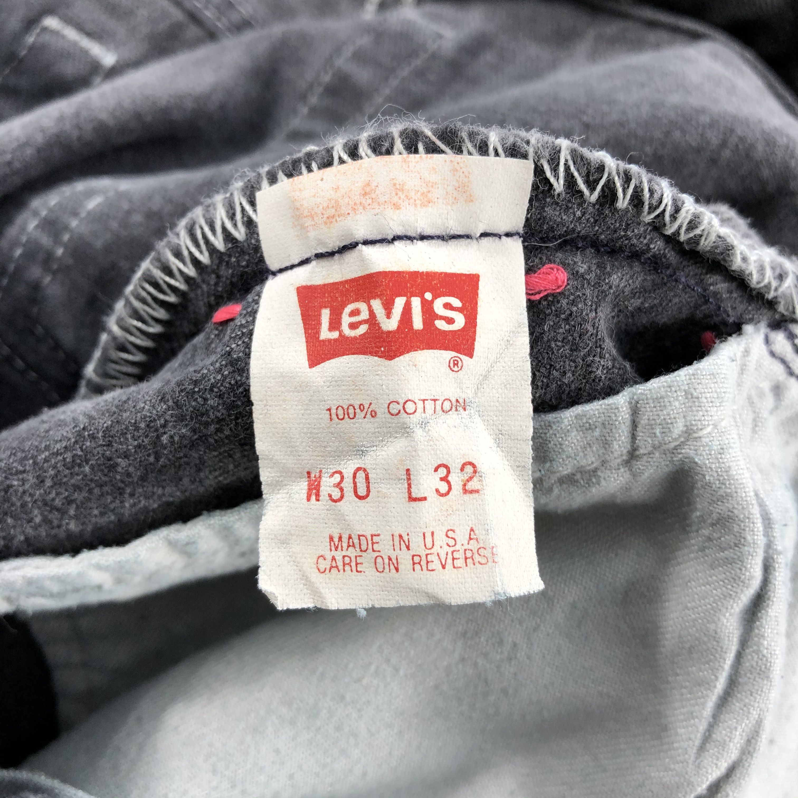 Levi's Vintage 90s Levis 501 Earth Tone Jeans-JM1584 Size US 30 / EU 46 - 11 Thumbnail