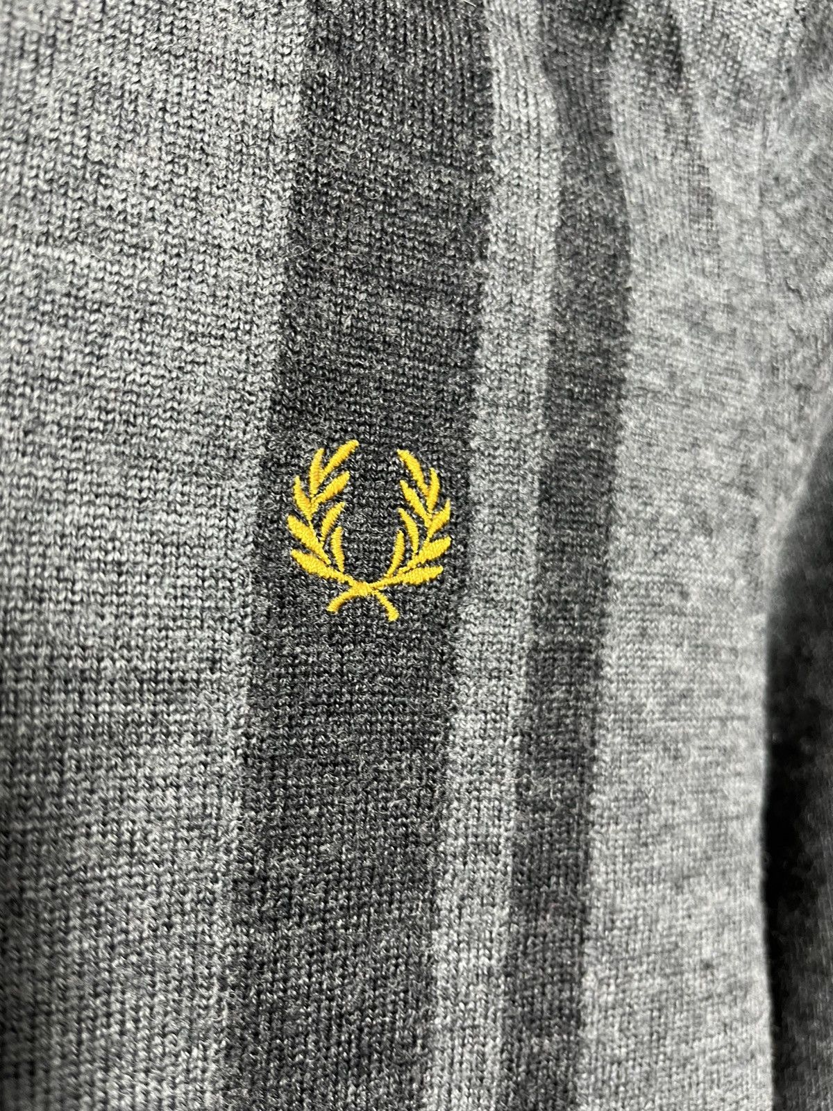 Fred Perry × Sports Specialties Fred Perry Bradley Wiggins cycling knit wool sweater 1/4 zip Size US XS / EU 42 / 0 - 5 Thumbnail