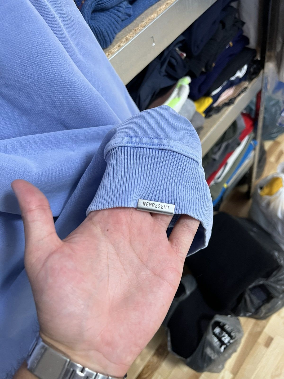 Represent Clo. Represent Owners Club Men’s Sweatshirt Blue Size XL Pullover Size US XL / EU 56 / 4 - 4 Thumbnail