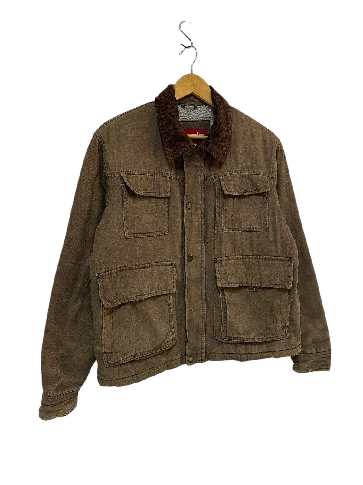 Vintage × Wrangler Vintage Wrangler detroit style winter jacket Size US S / EU 44-46 / 1 - 3 Thumbnail