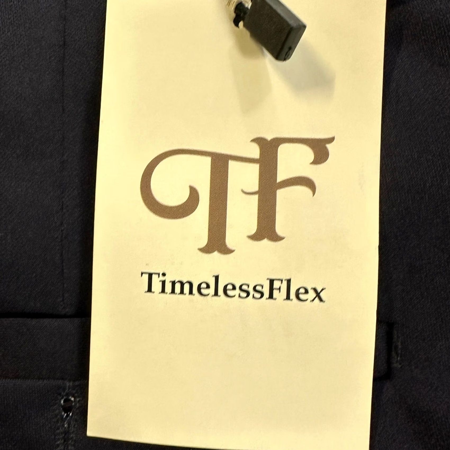 Vintage Timeless Flex Dress Pants Mens 34X30 Blue Stretch Flat Front Straight Leg New Size US 34 / EU 50 - 6 Thumbnail