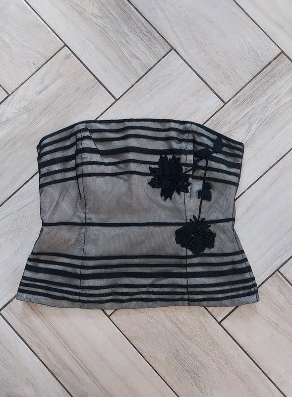 Vintage Coast vintage corset silk trim 12 Size M / US 6-8 / IT 42-44 - 4 Thumbnail