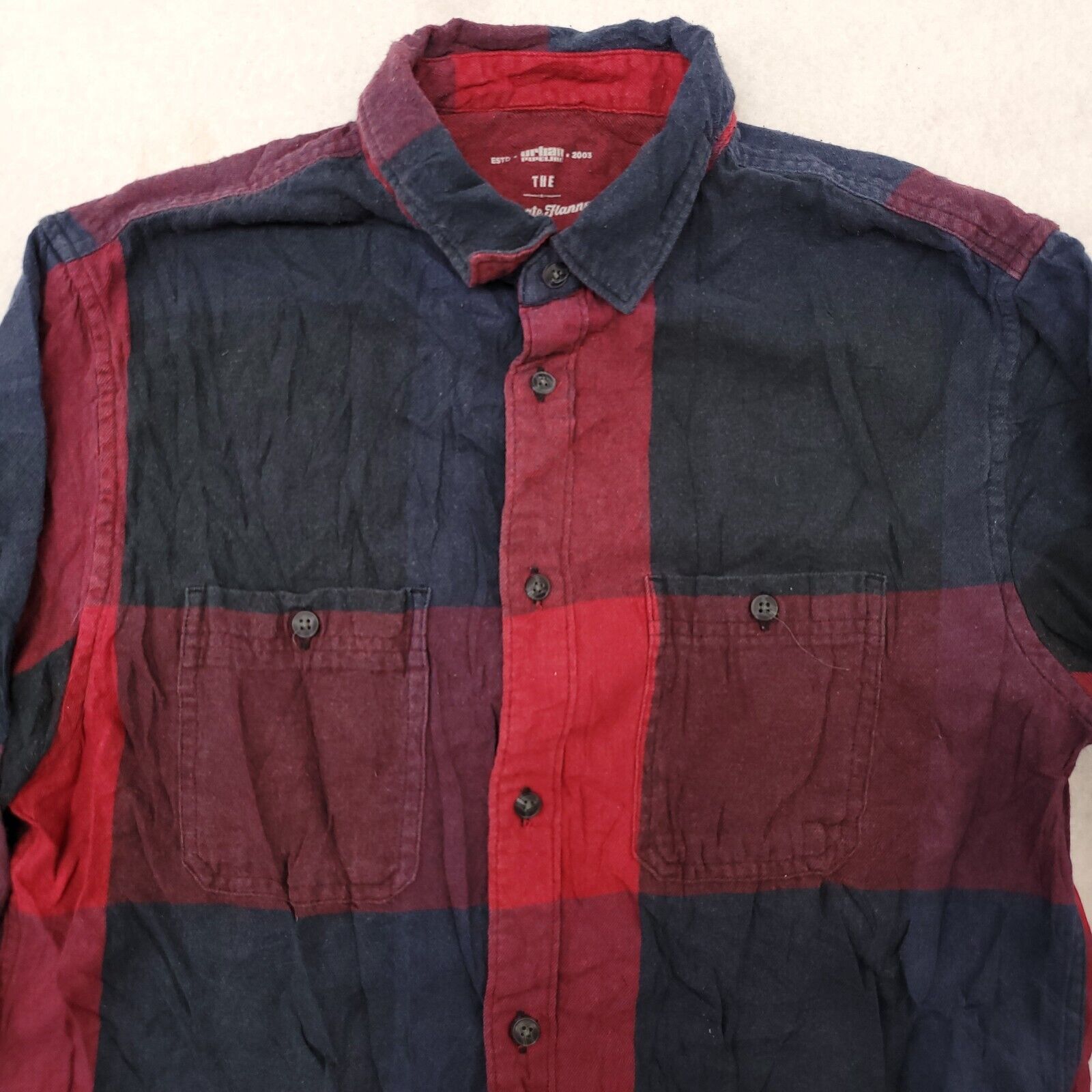 Urban Pipeline Urban Pipeline Buffalo Check Flannel Shirt Mens Size M Red Size US M / EU 48-50 / 2 - 1 Thumbnail