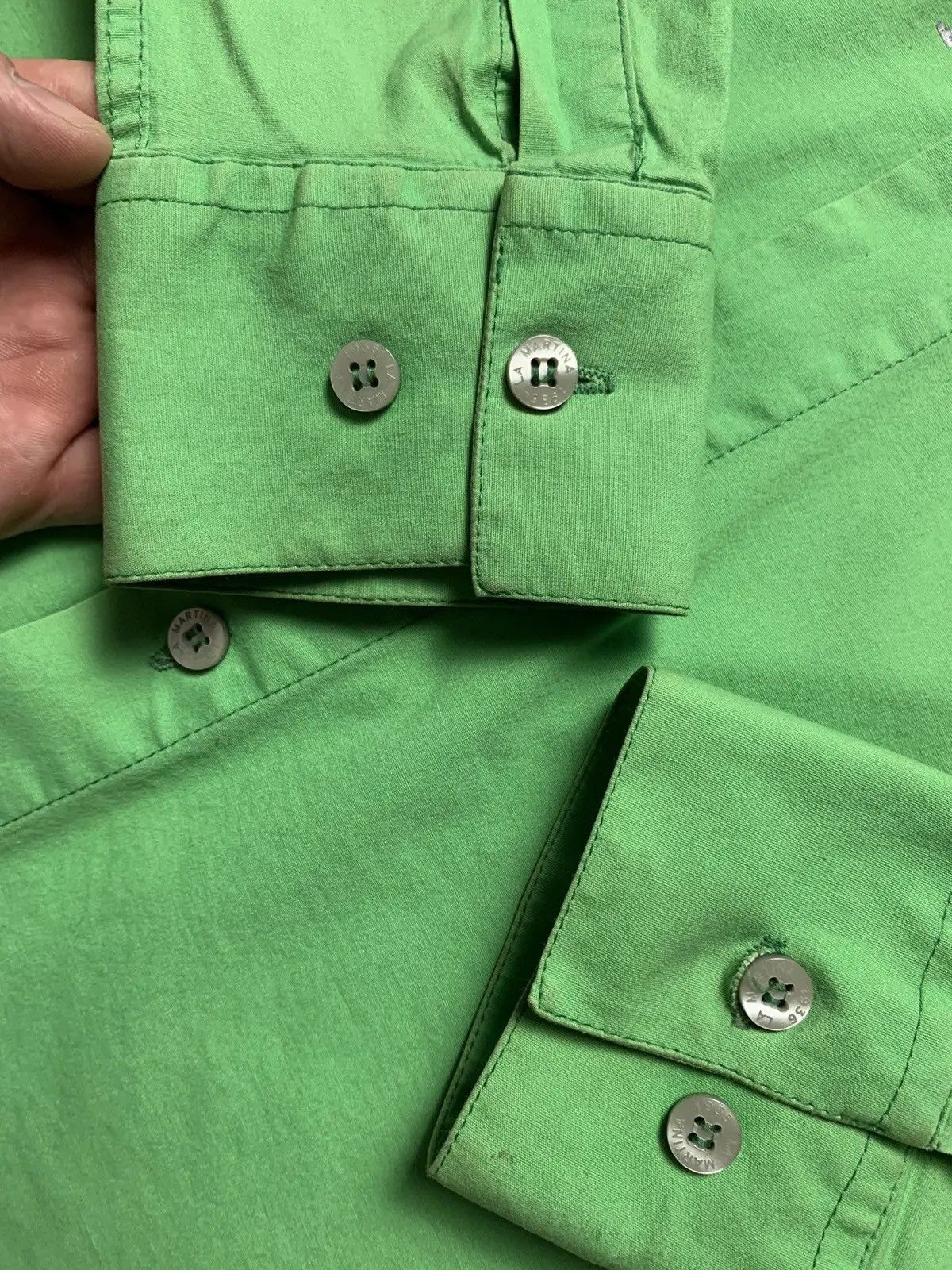 La Martina Vintage La Martina Porsche shirt green big logo size XL Size US XL / EU 56 / 4 - 7 Thumbnail