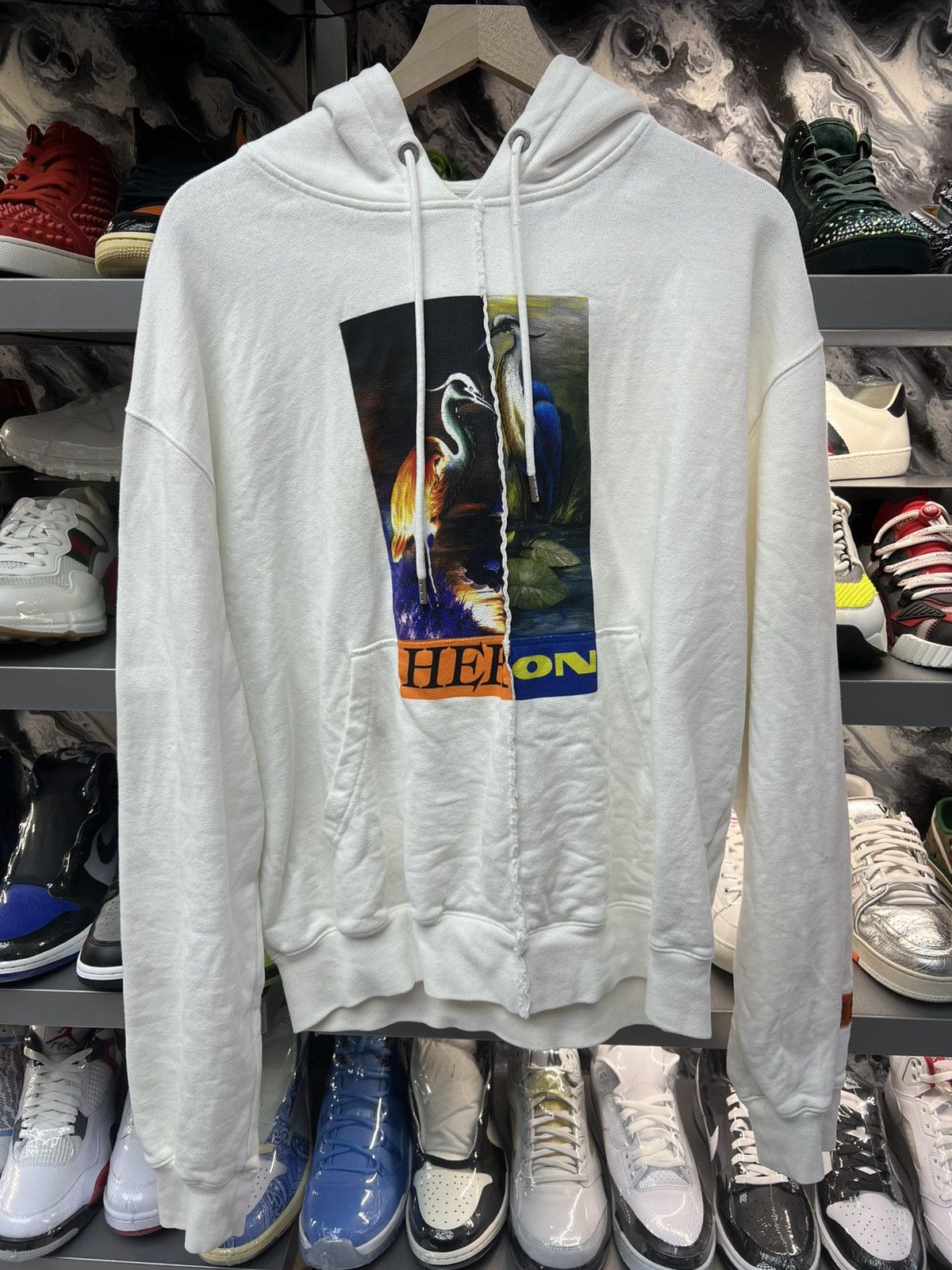 Heron Preston Heron Preston White Hoodie Size US M / EU 48-50 / 2 - 1 Thumbnail