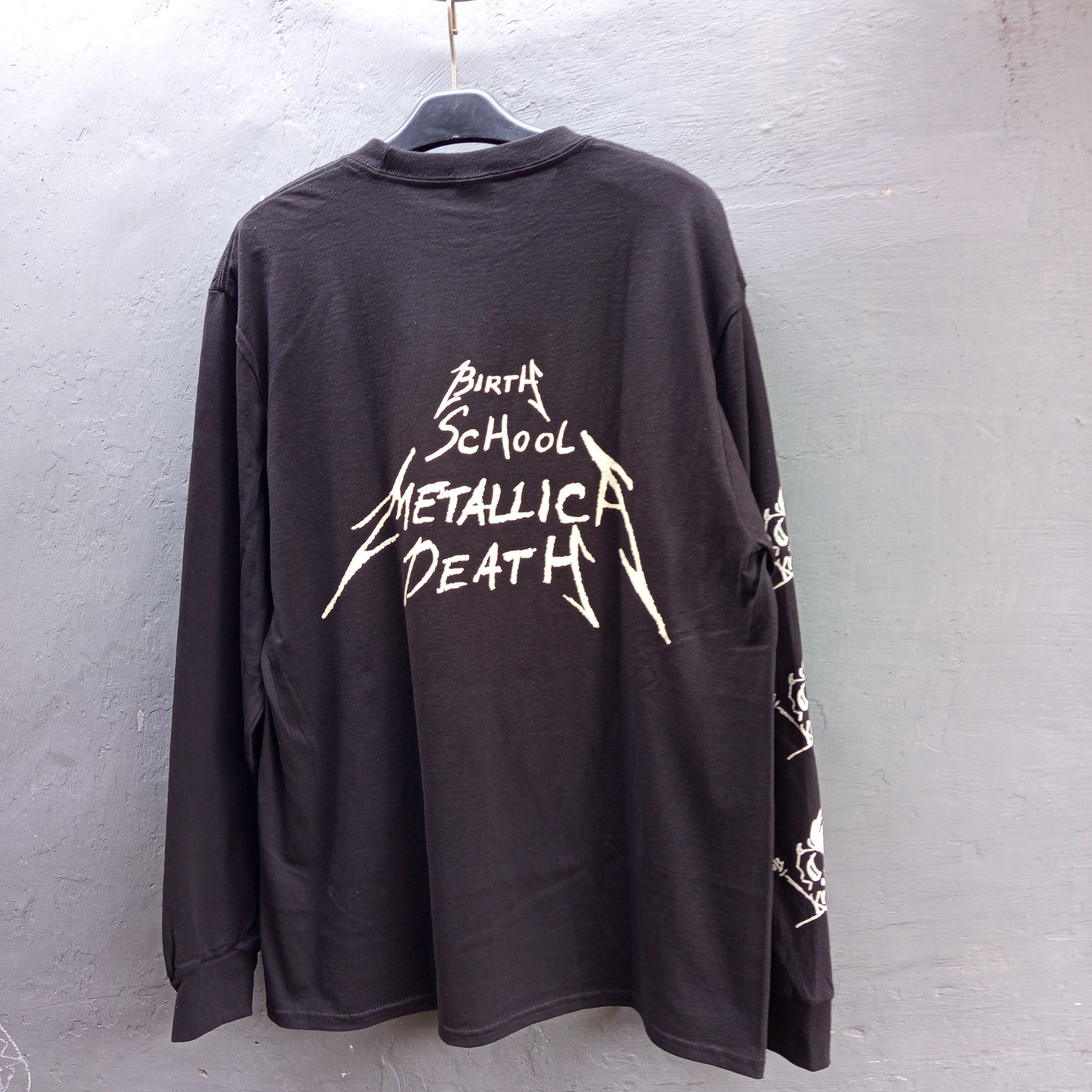 Band Tees Metallica Birth School long sleeve t shirt Size US L / EU 52-54 / 3 - 2 Thumbnail