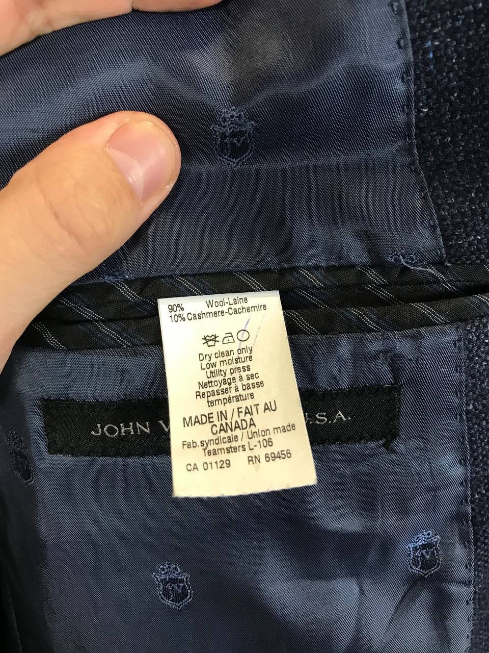 John Varvatos John Varvatos USA made in Canada designer blazer Size 50R - 8 Thumbnail