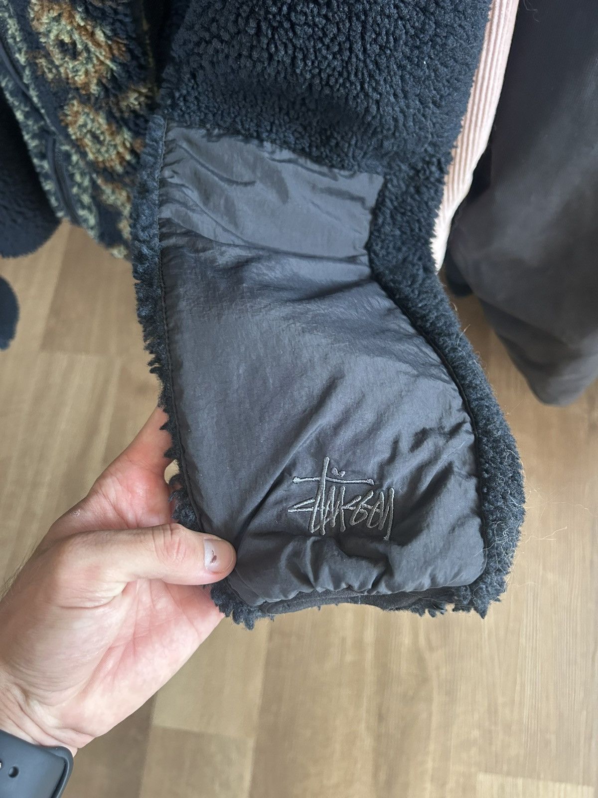 Stussy Stussy NOMA Sherpa Fleece Size US L / EU 52-54 / 3 - 3 Thumbnail