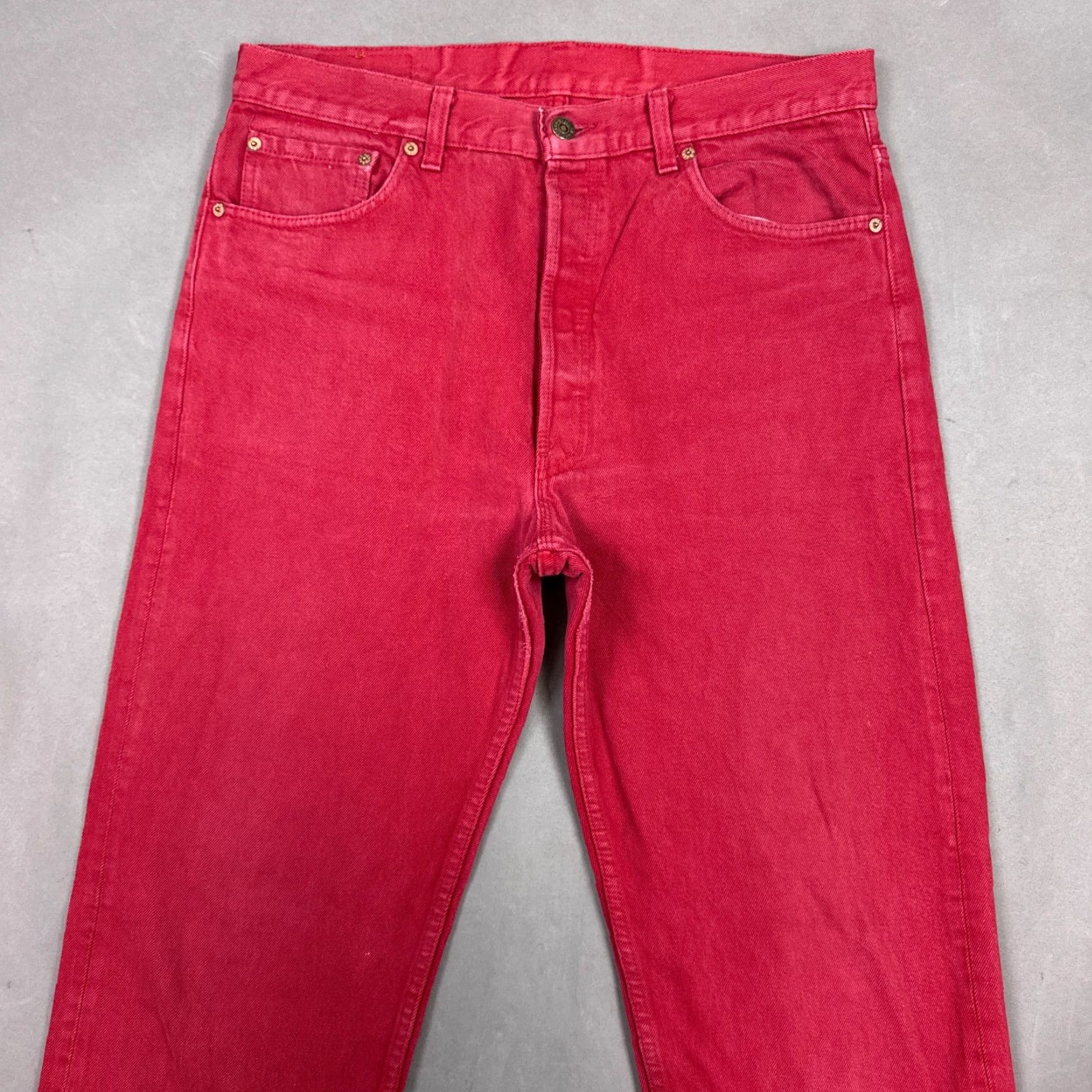 Levi's Levi's 501 Jeans Mens 36x34 Jeans Regular Gray 90s Vintage Button Fly Pants Mens Size US 36 / EU 52 - 4 Thumbnail