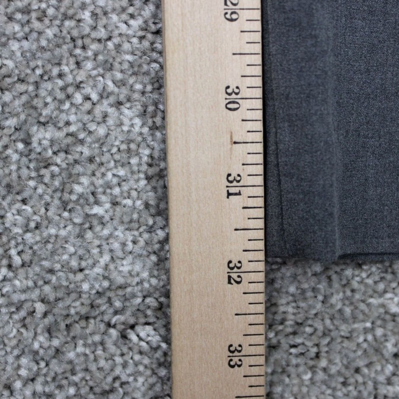 Ralph Lauren LAUREN Ralph Lauren Dress Pants Mens 38x32 Gray Poly/Viscose/Poly Stretch Flat Front, Regular Fit, Dress Pants, Gray, 90s, Nature, Preppy, Mens Size US 38 / EU 54 - 4 Thumbnail