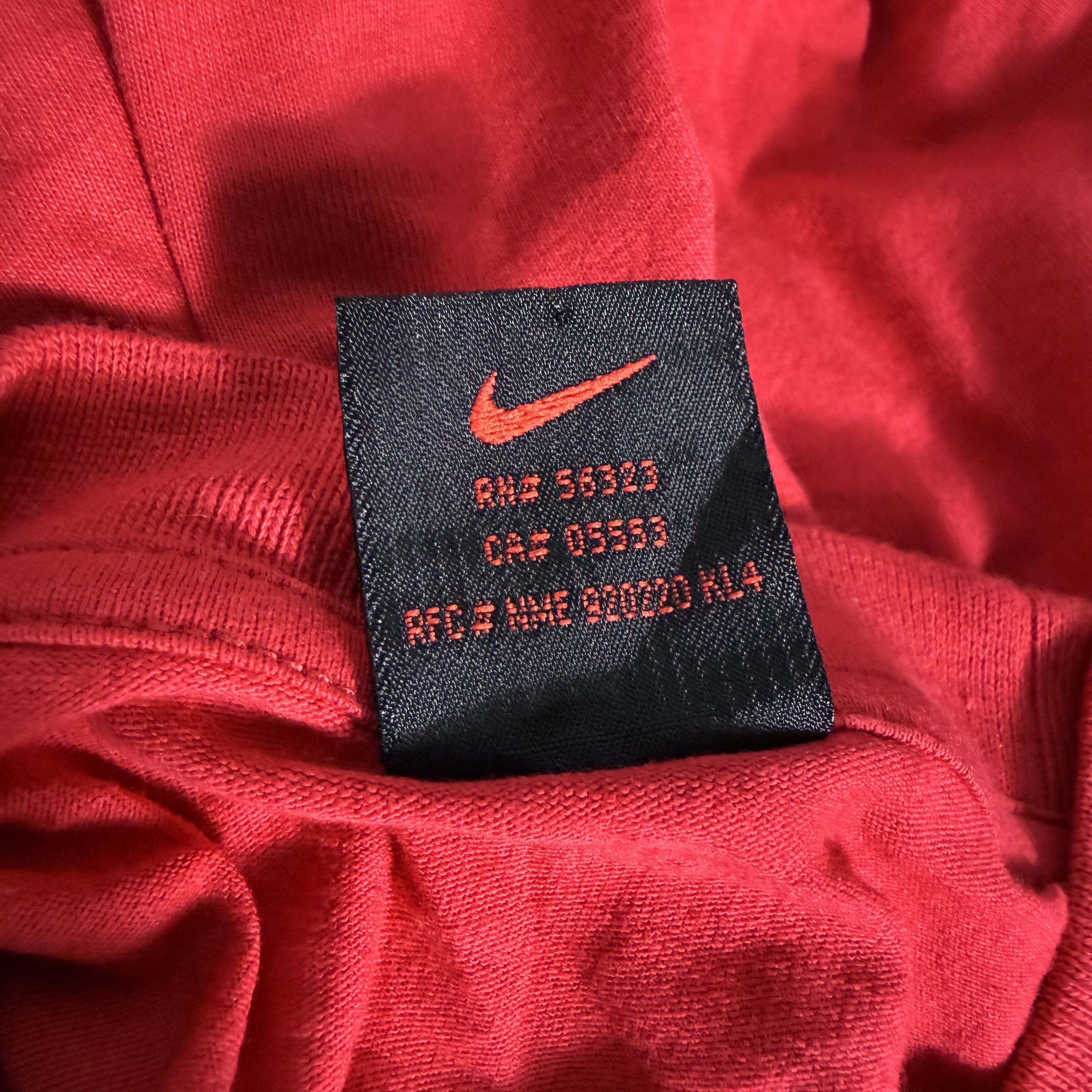 Nike 🔥RARE🔥Vintage Nike Swoosh Ringer T-shirt Size US L / EU 52-54 / 3 - 5 Thumbnail