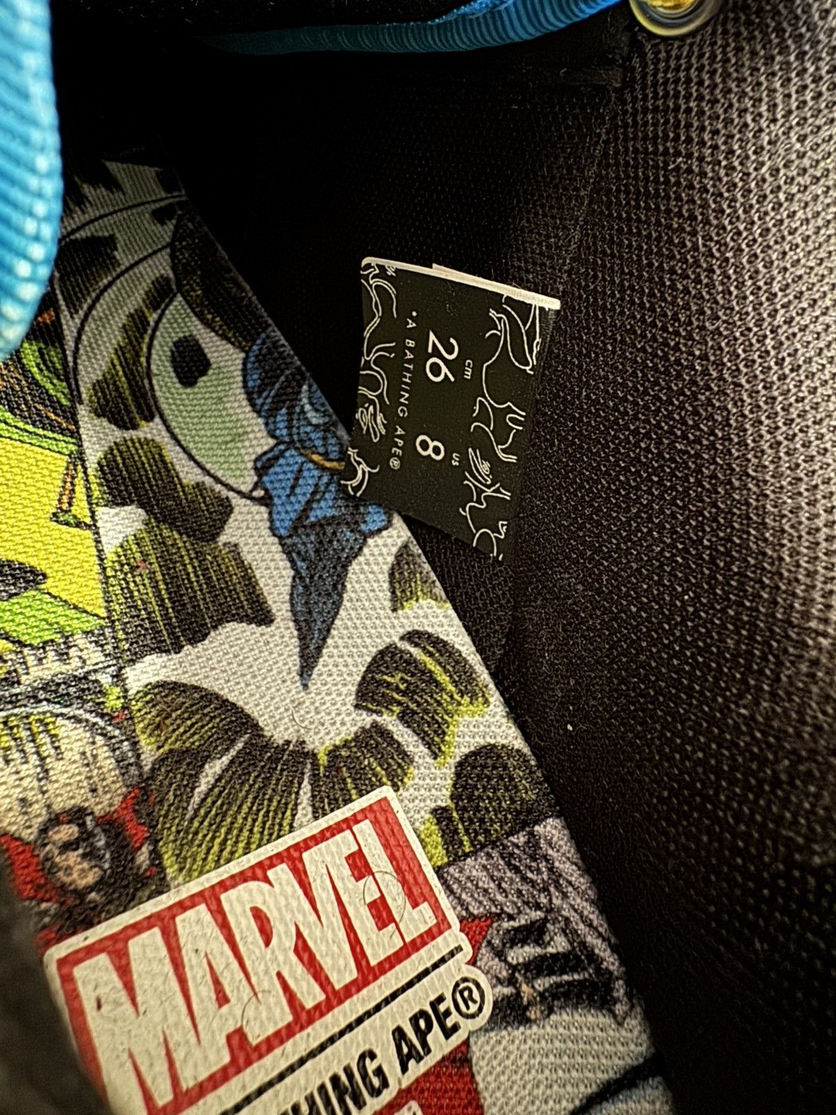 Bape × Marvel Comics BAPE X MARVEL DR STRANGE BAPESTA Size US 8 / EU 41 - 5 Thumbnail