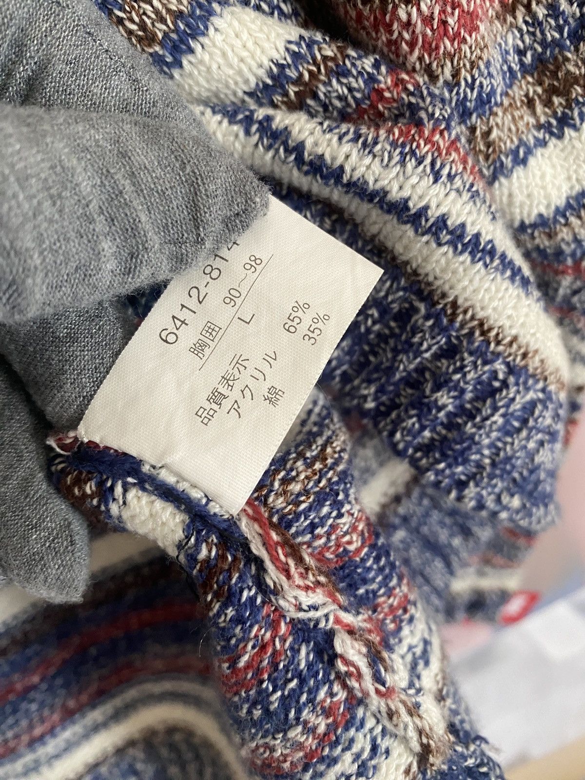 Japanese Brand Vintage Cubic Measure knitted Size US L / EU 52-54 / 3 - 5 Thumbnail