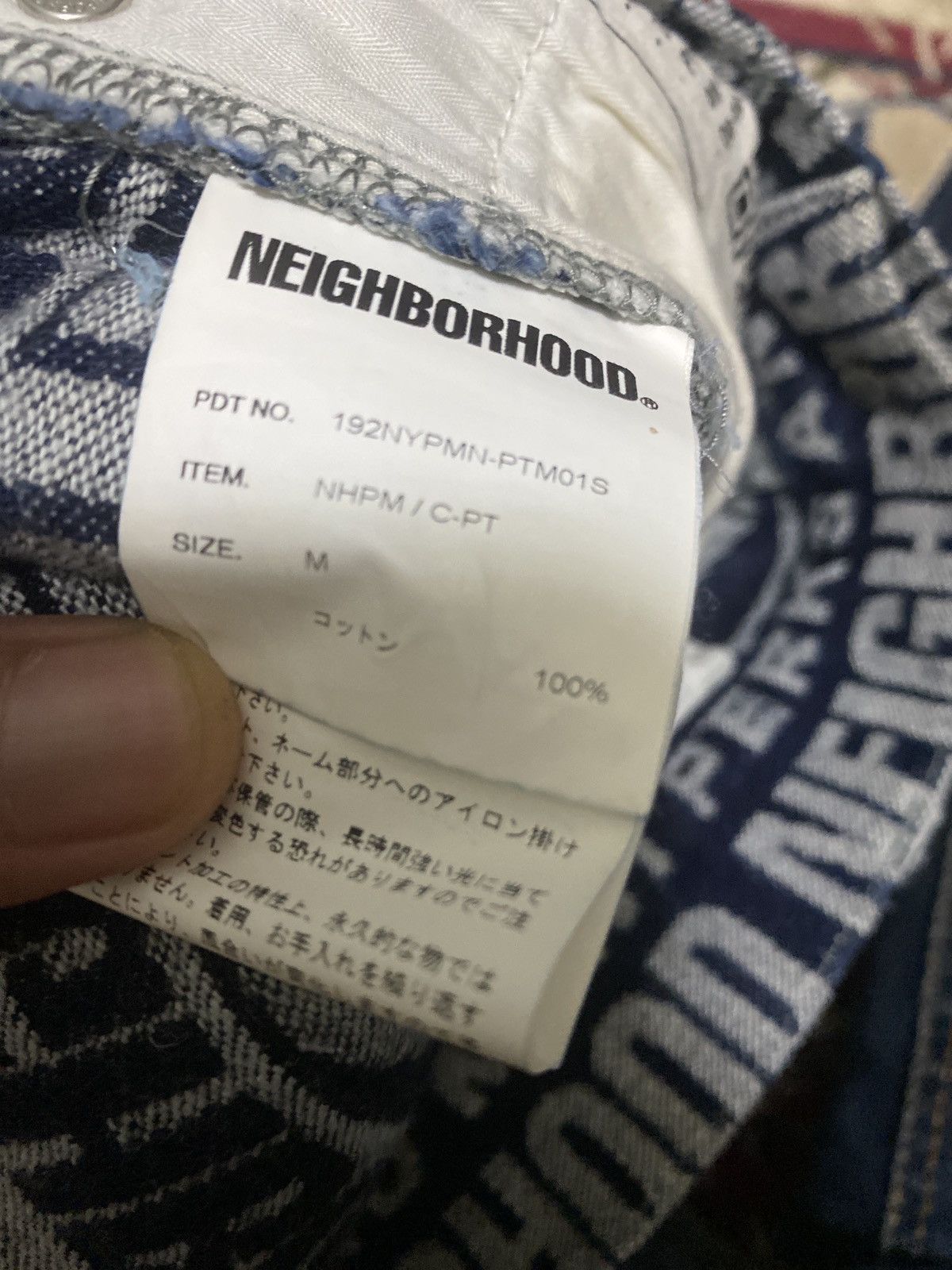 Neighborhood × Perks And Mini Neighborhood x Perks and Mini denim jeans pants Size US 33 - 12 Thumbnail
