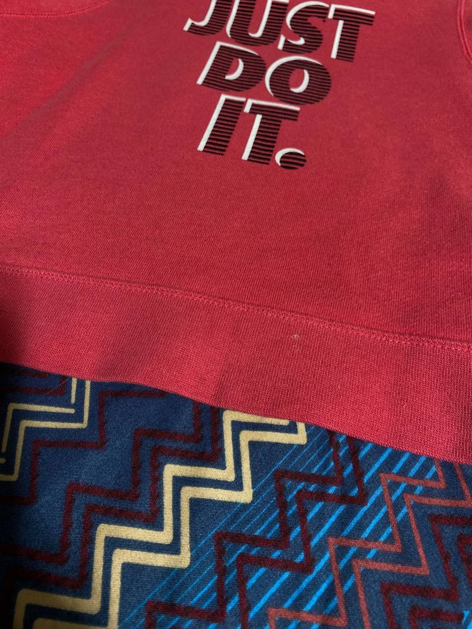 Nike × Vintage Nike hoodie center logo JUST DO IT. swoosh Size XL / US 12-14 / IT 48-50 - 16 Thumbnail