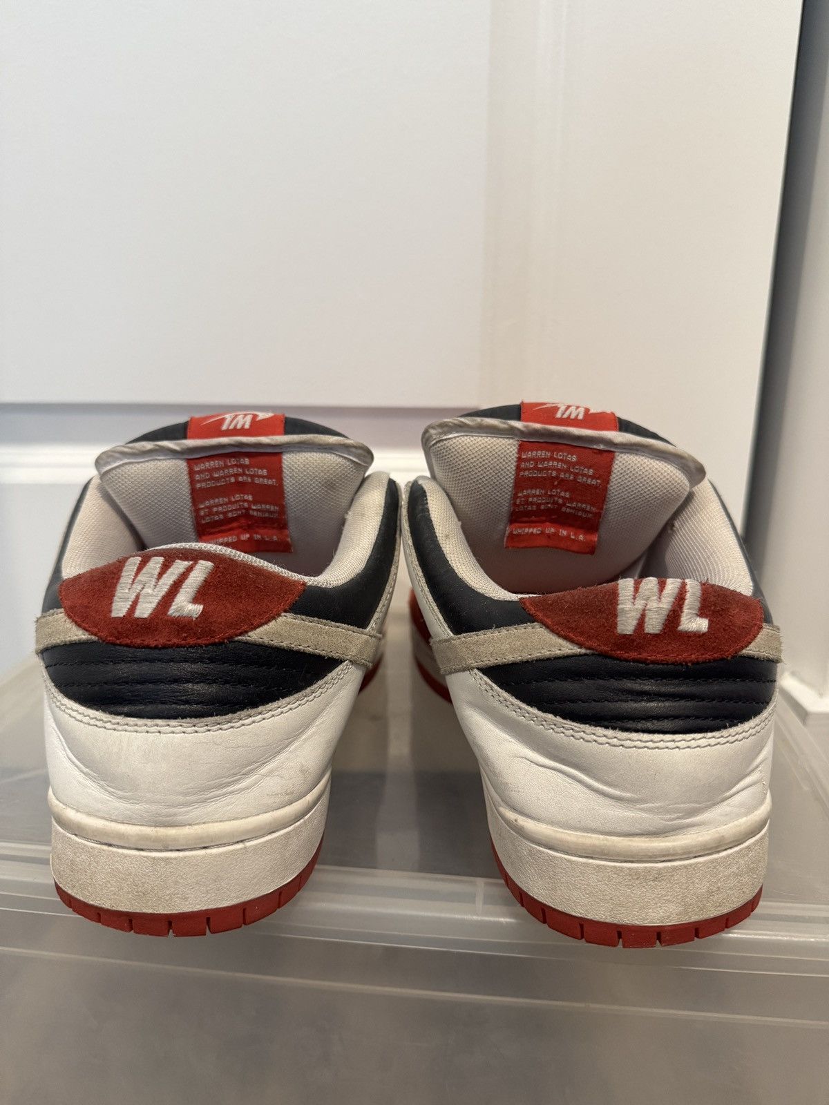 Warren Lotas Warren Lotas OG Red Jason Dunks Size US 10.5 / EU 43-44 - 4 Thumbnail