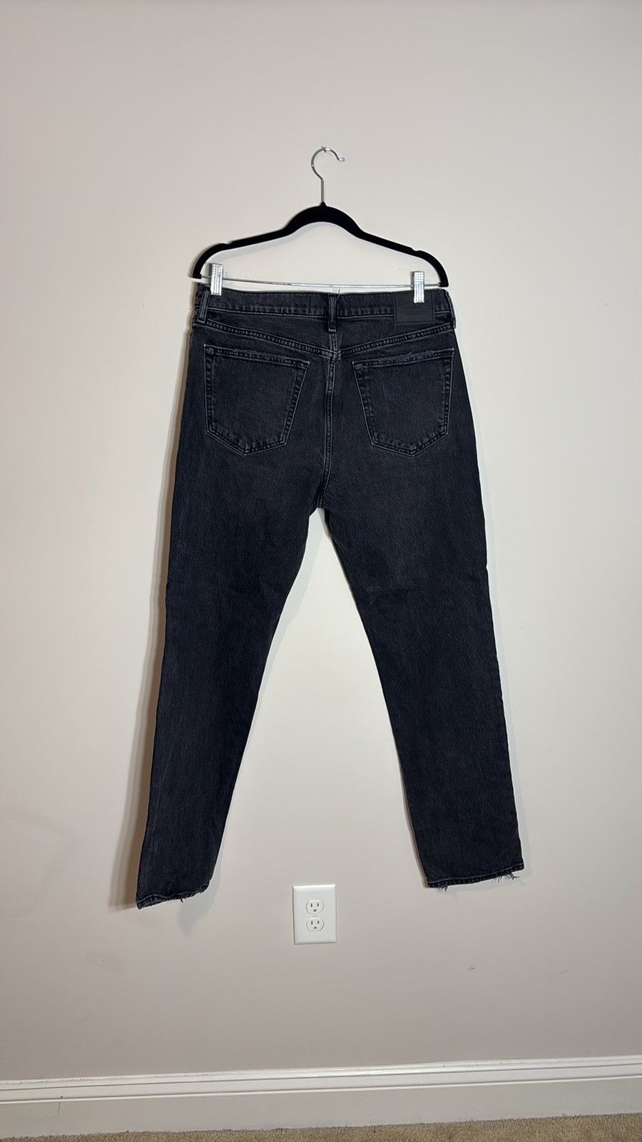 Abercrombie & Fitch Abercrombie & Fitch Vintage Stretch Straight Jeans Size US 34 / EU 50 - 4 Thumbnail