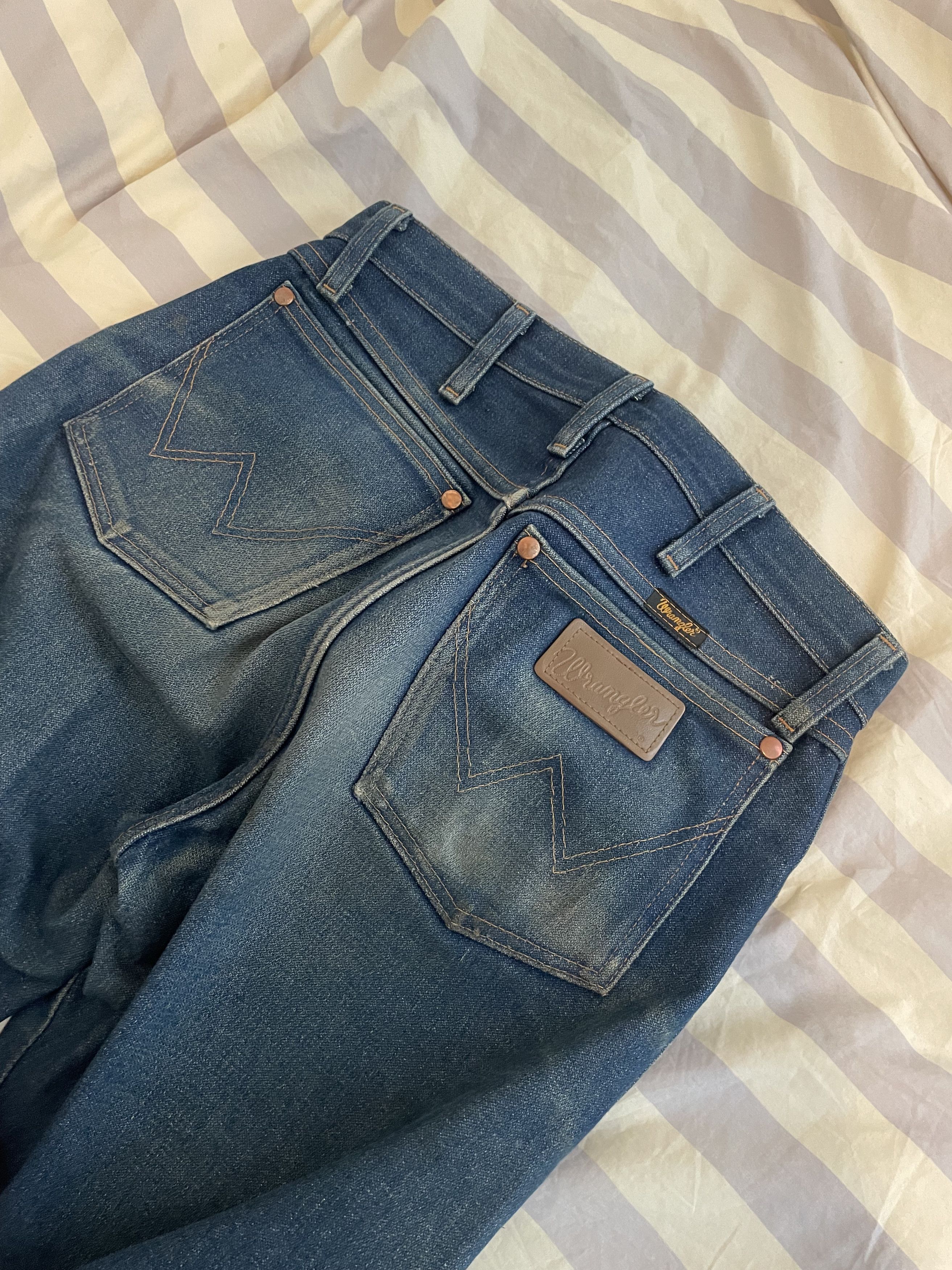 Wrangler Raw Denim Cowboy Cut Jeans Size US 29 - 3 Thumbnail