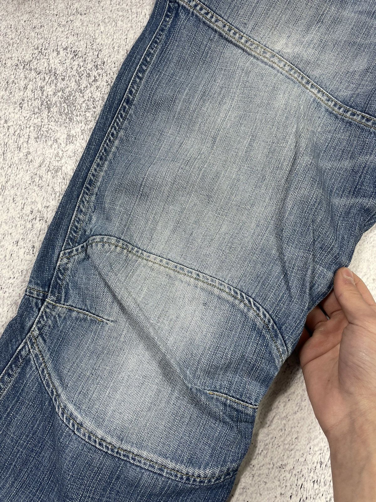 G-Star × Vintage Vintage G-Star Raw Faded Denim Jeans Size US 32 / EU 48 - 9 Thumbnail