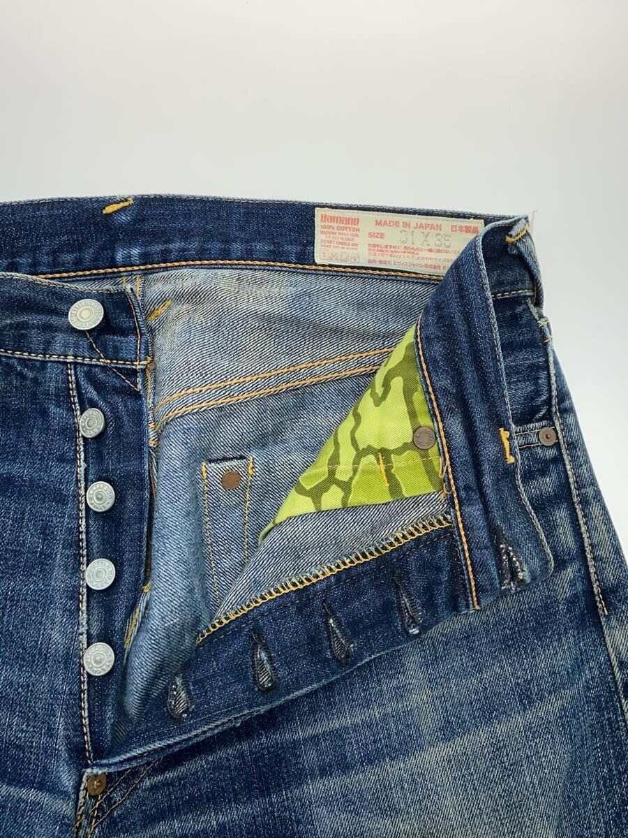 Evisu Evisu Cotton Blue Straight Jeans Size US 31 - 3 Thumbnail
