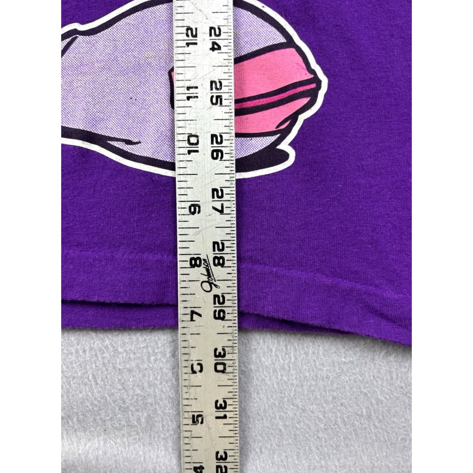 Vintage VINTAGE Looney Tunes Tweety Bird Shirt L Men Purple Double Sided USA 90s Size US L / EU 52-54 / 3 - 8 Thumbnail