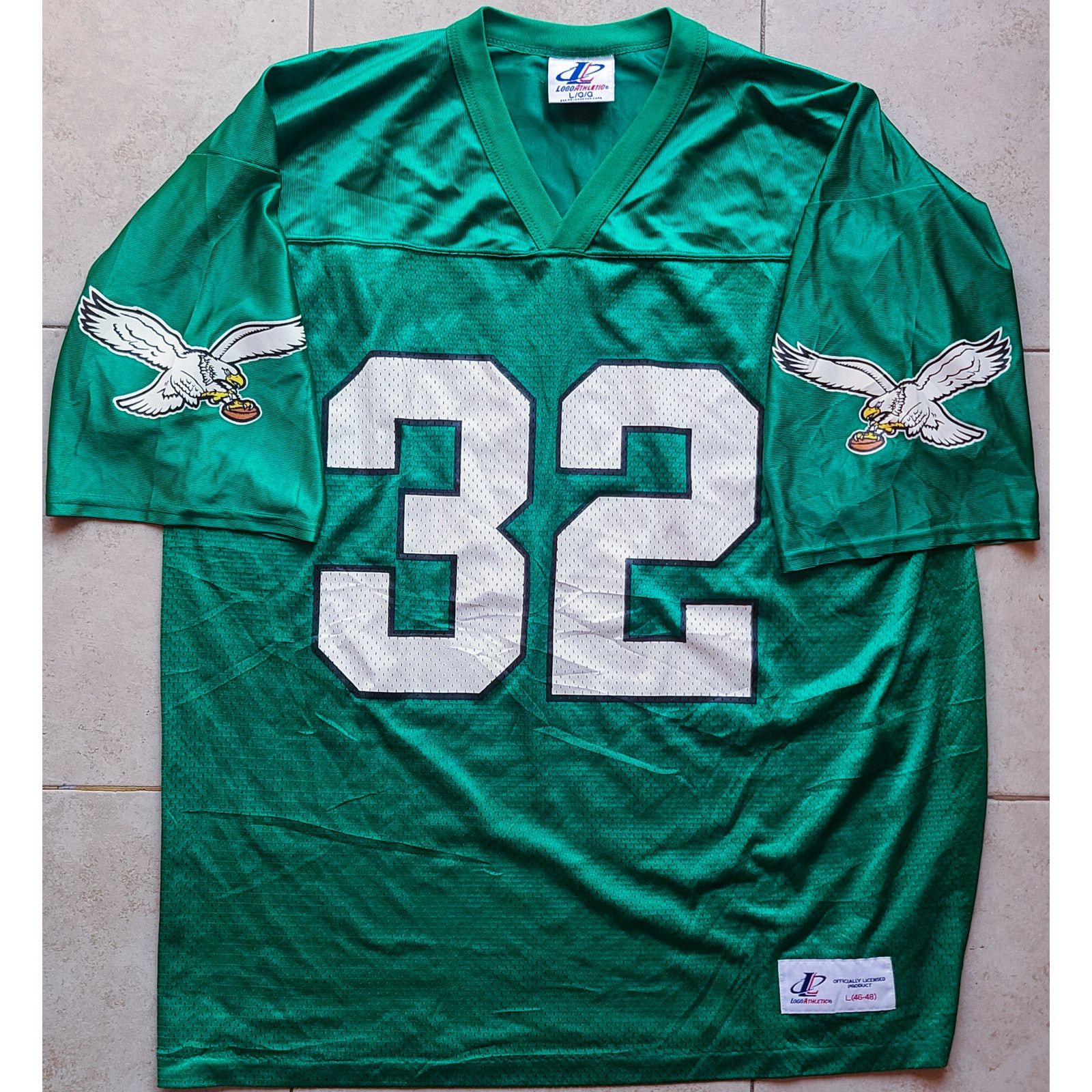 NFL × Starter Ricky WATTERS #32 Philadelphia Eagles 90s LOGO ATHLETIC vtg Size US L / EU 52-54 / 3 - 2 Thumbnail