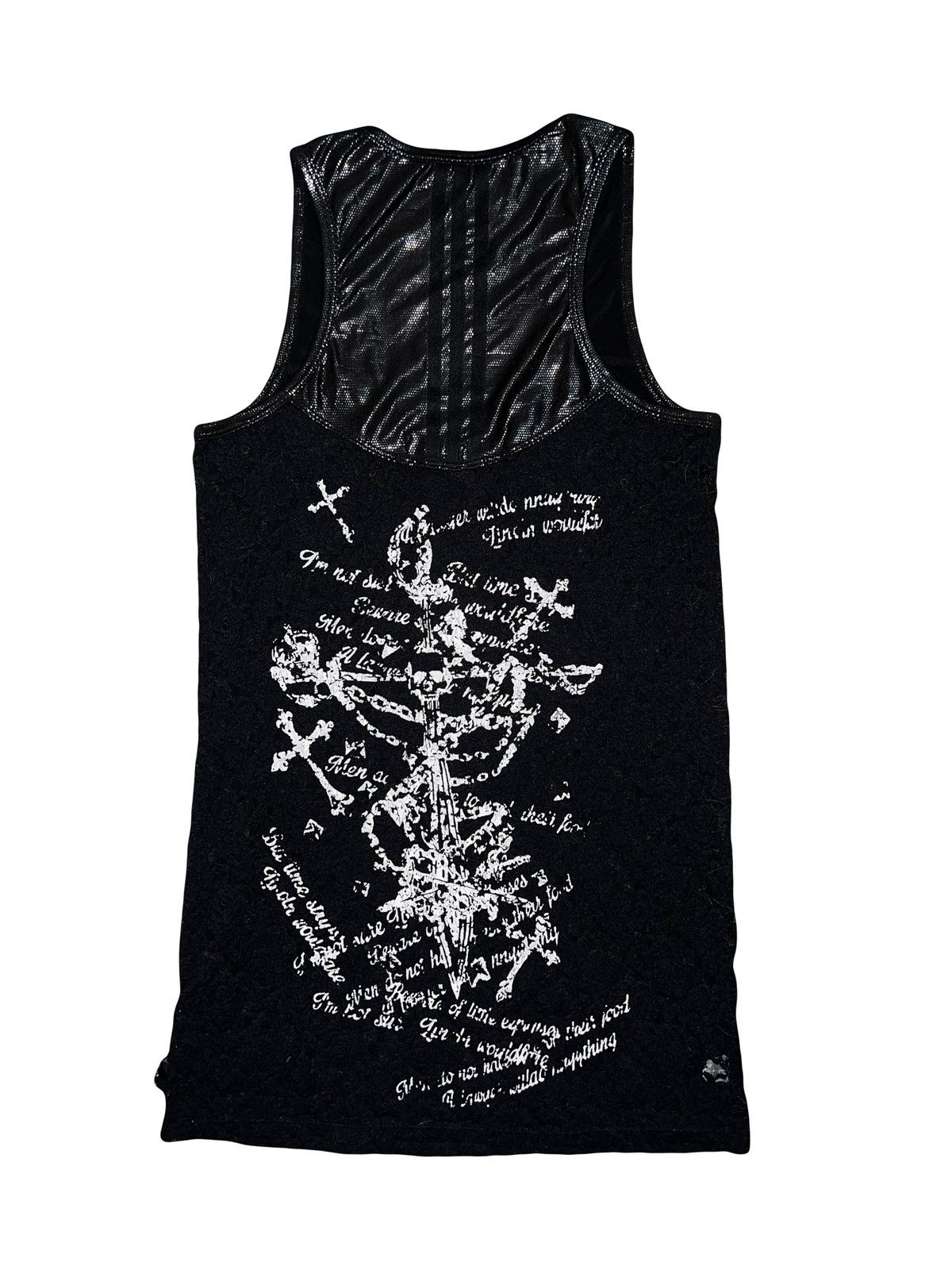 Japanese Brand Skull tank top 🖤☠️ Size US M / EU 48-50 / 2 - 2 Thumbnail