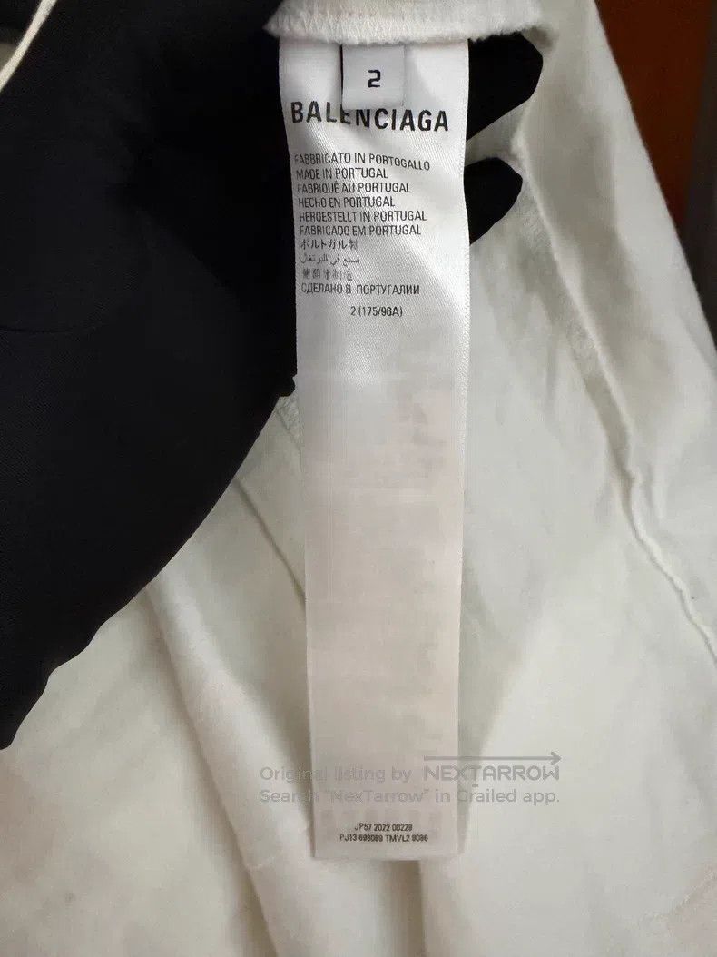Balenciaga Balenciaga Layered Long Sleeve T-Shirt Size US M / EU 48-50 / 2 - 4 Thumbnail